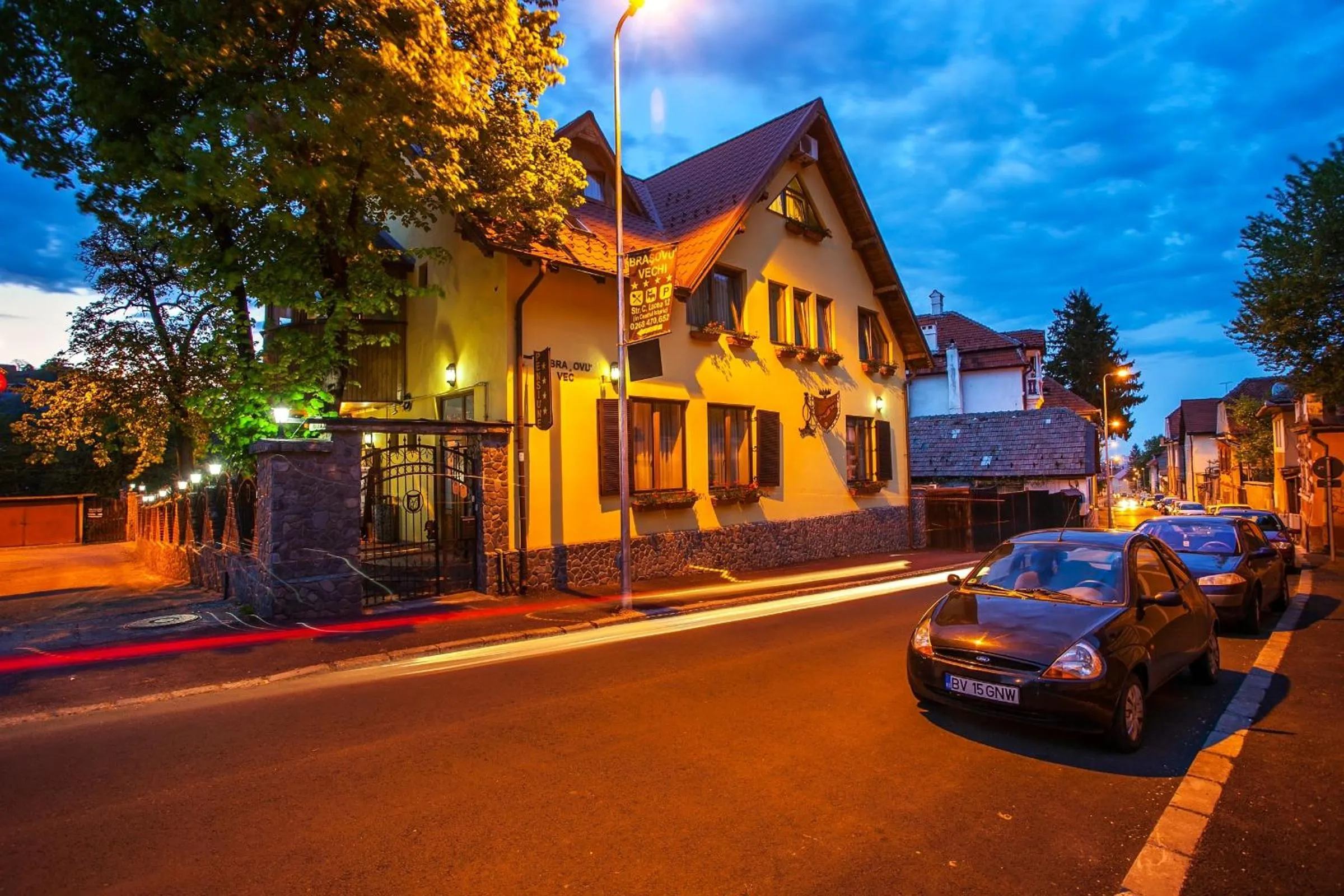 Facade/entrance in Pension Brasovu Vechi