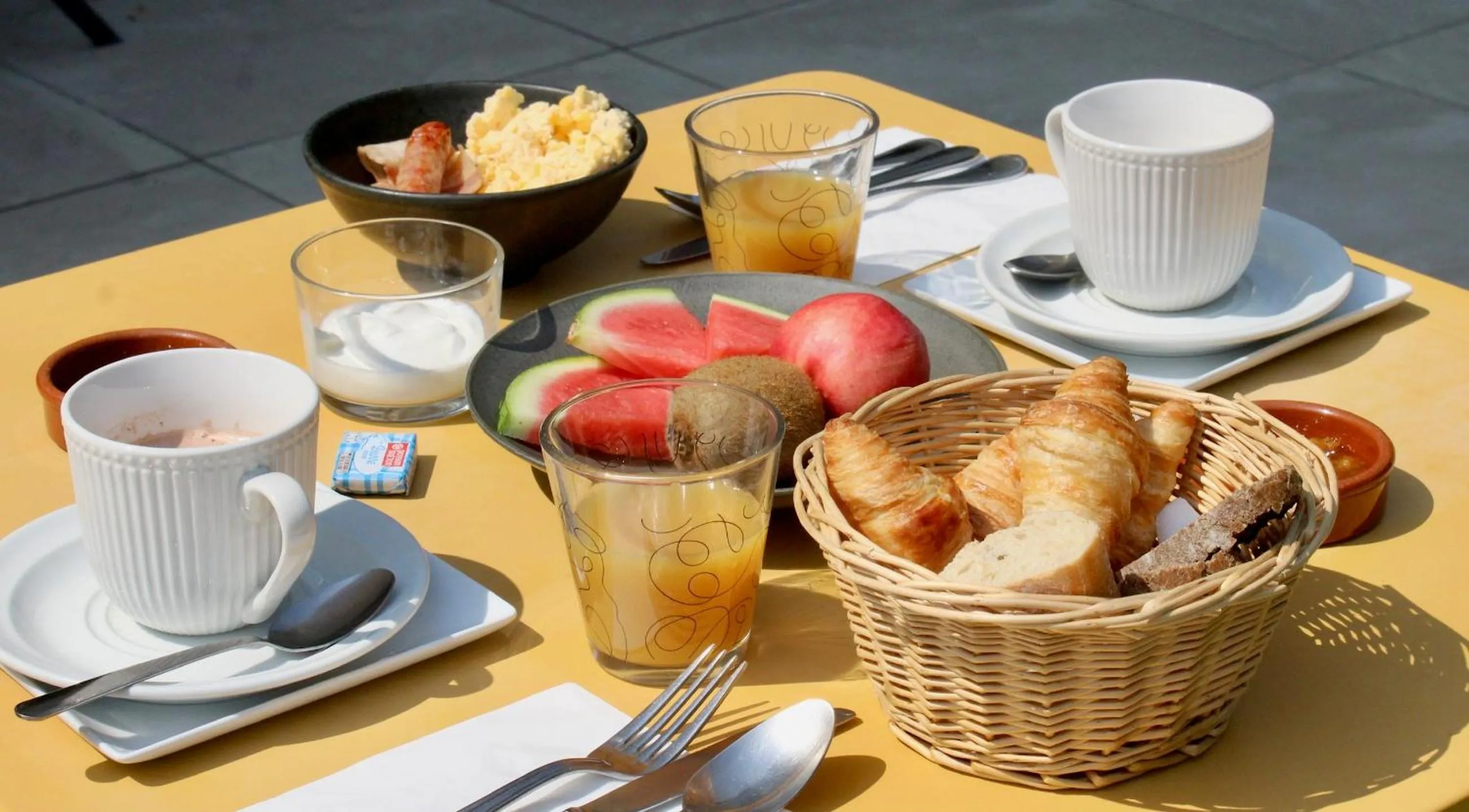 Patio in Hôtel de la Marine