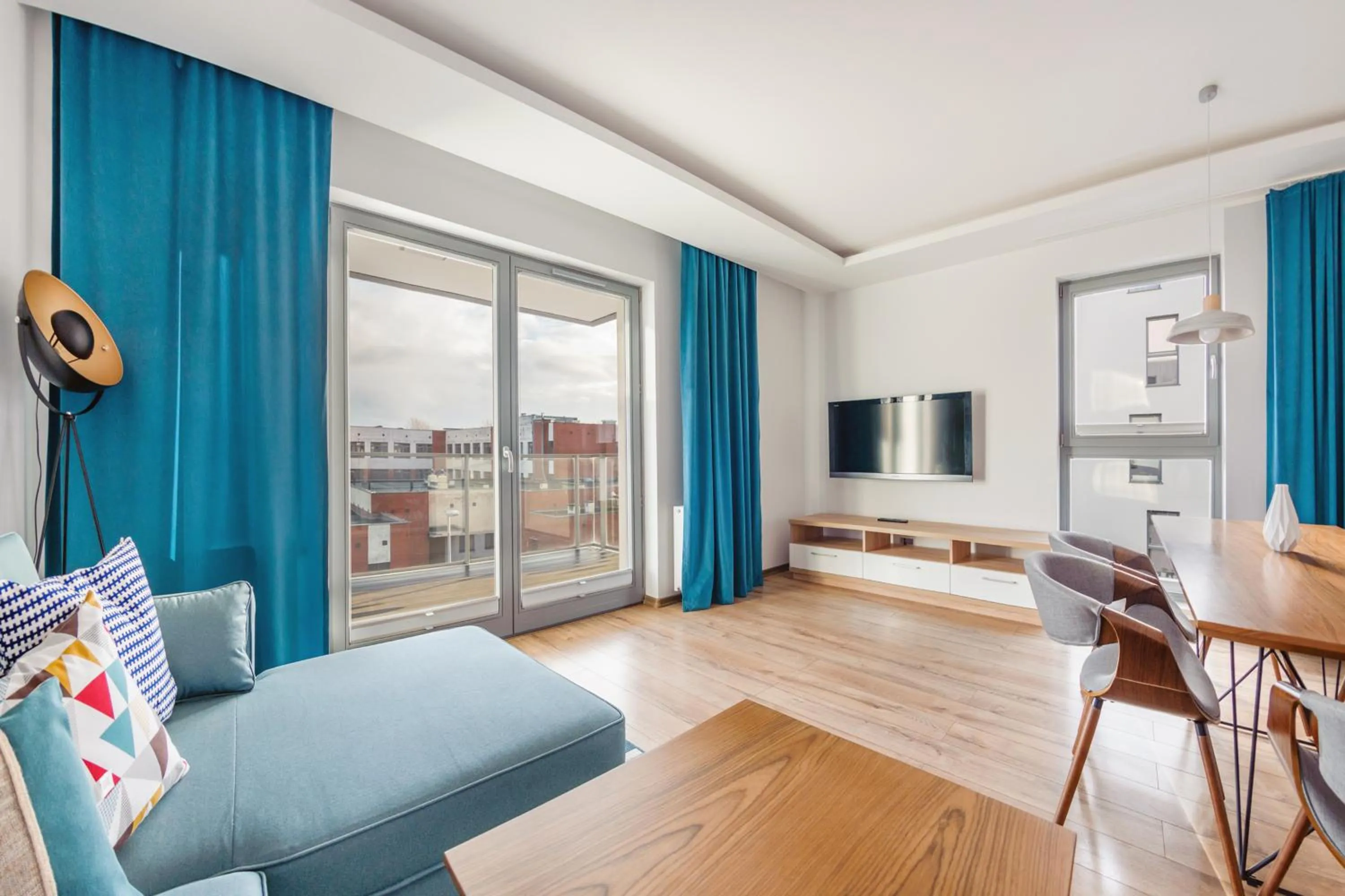 Living room in Nadmorze, Sun & Snow