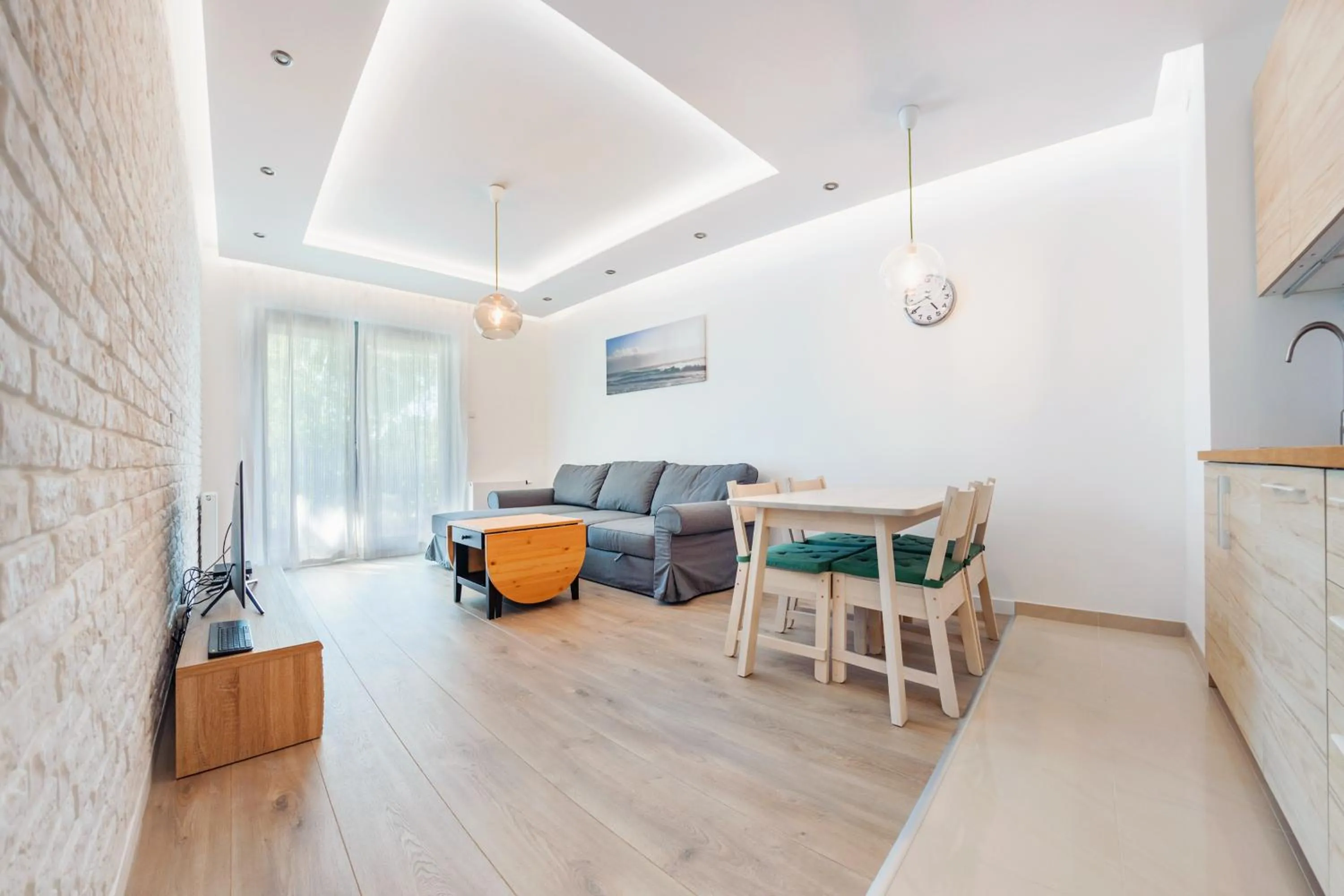 Living room in Nadmorze, Sun & Snow