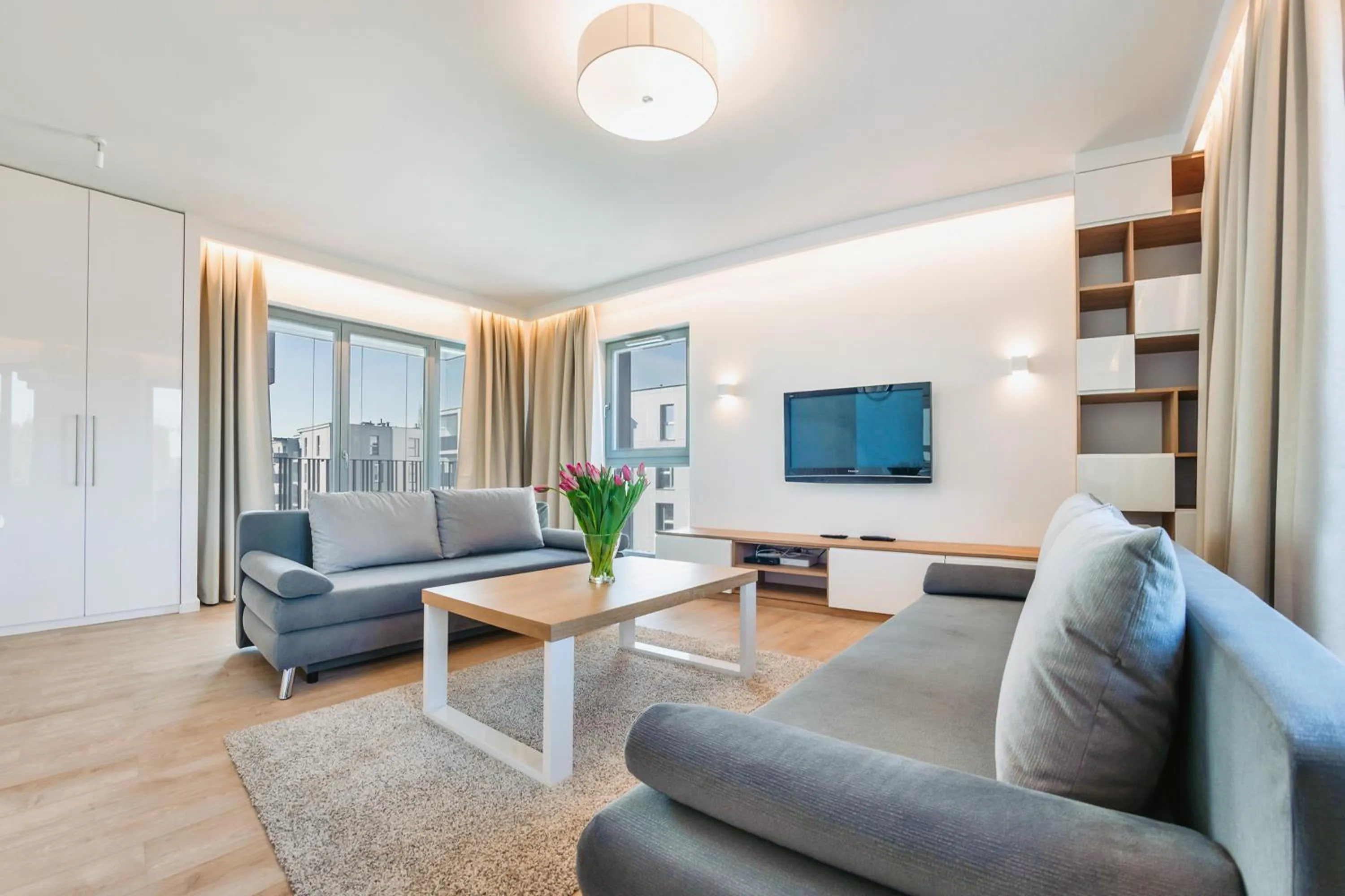 Living room in Nadmorze, Sun & Snow