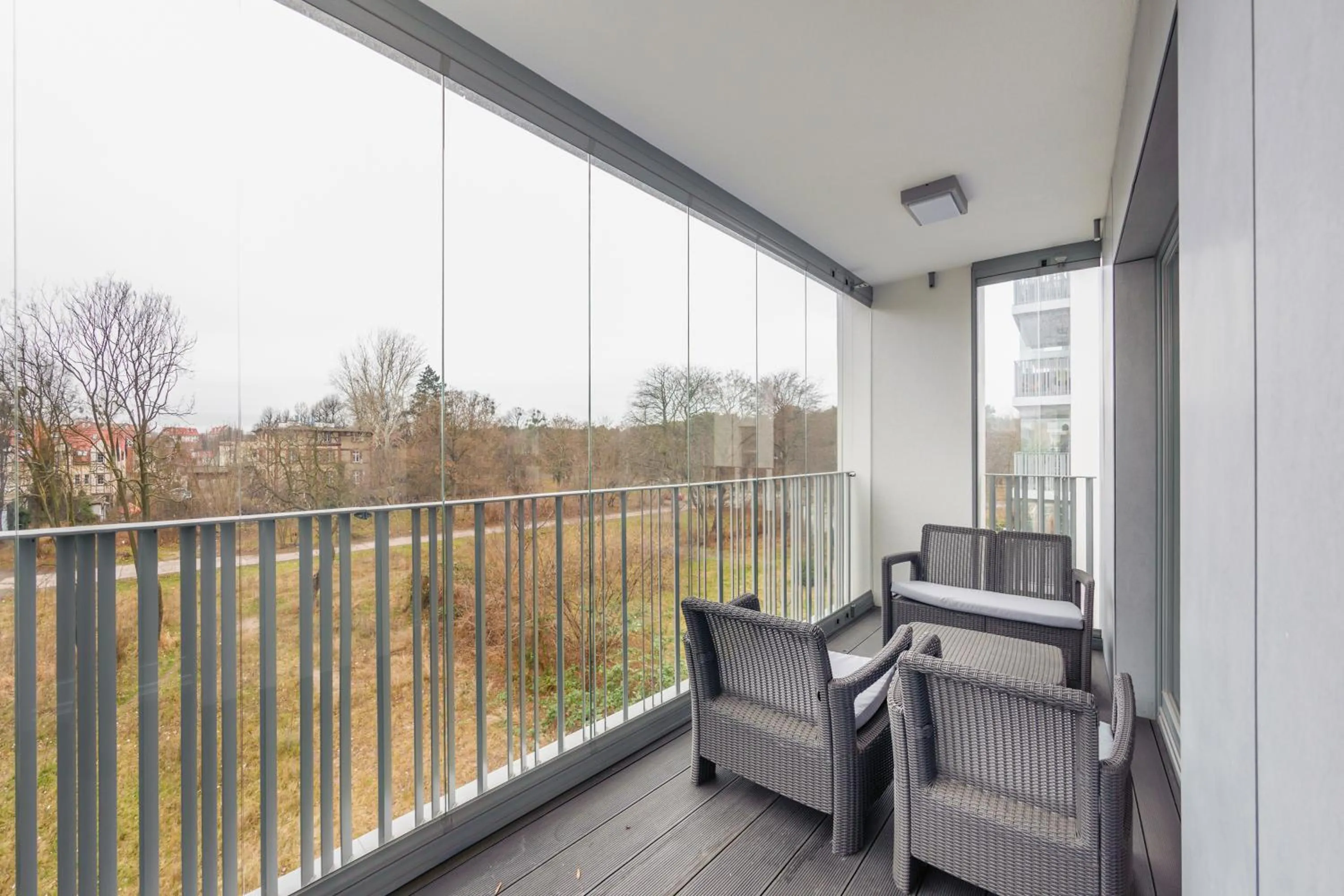 Balcony/Terrace in Nadmorze, Sun & Snow