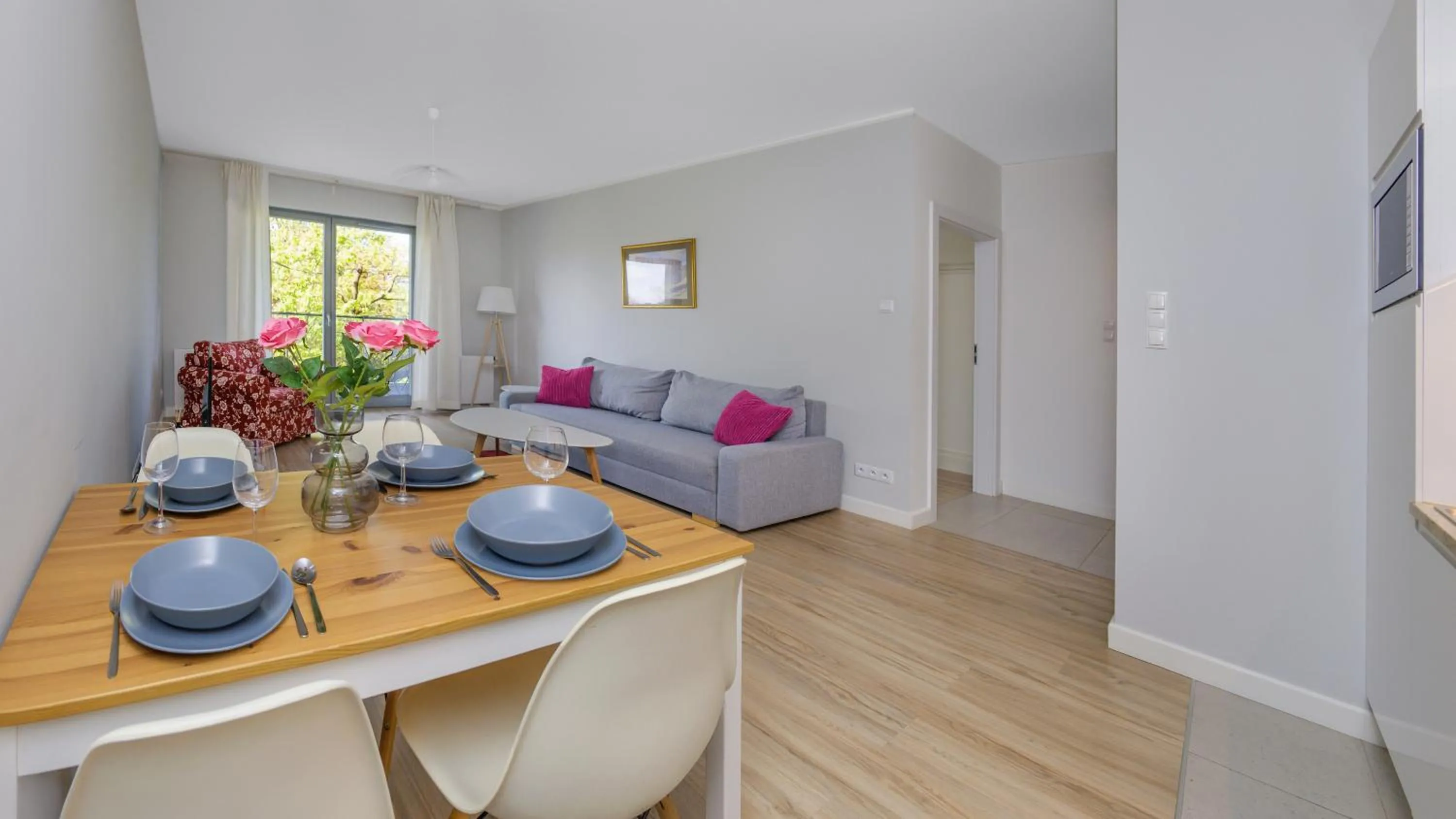 Living room in Nadmorze, Sun & Snow