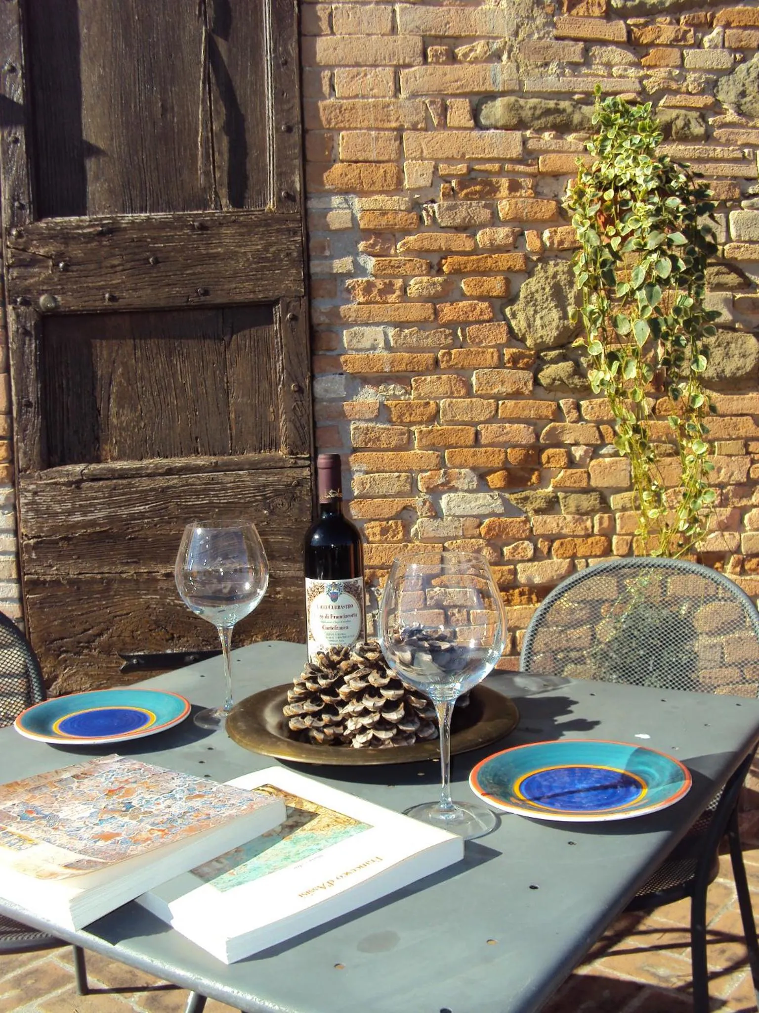 Balcony/Terrace in Country House Le Case Coloniche