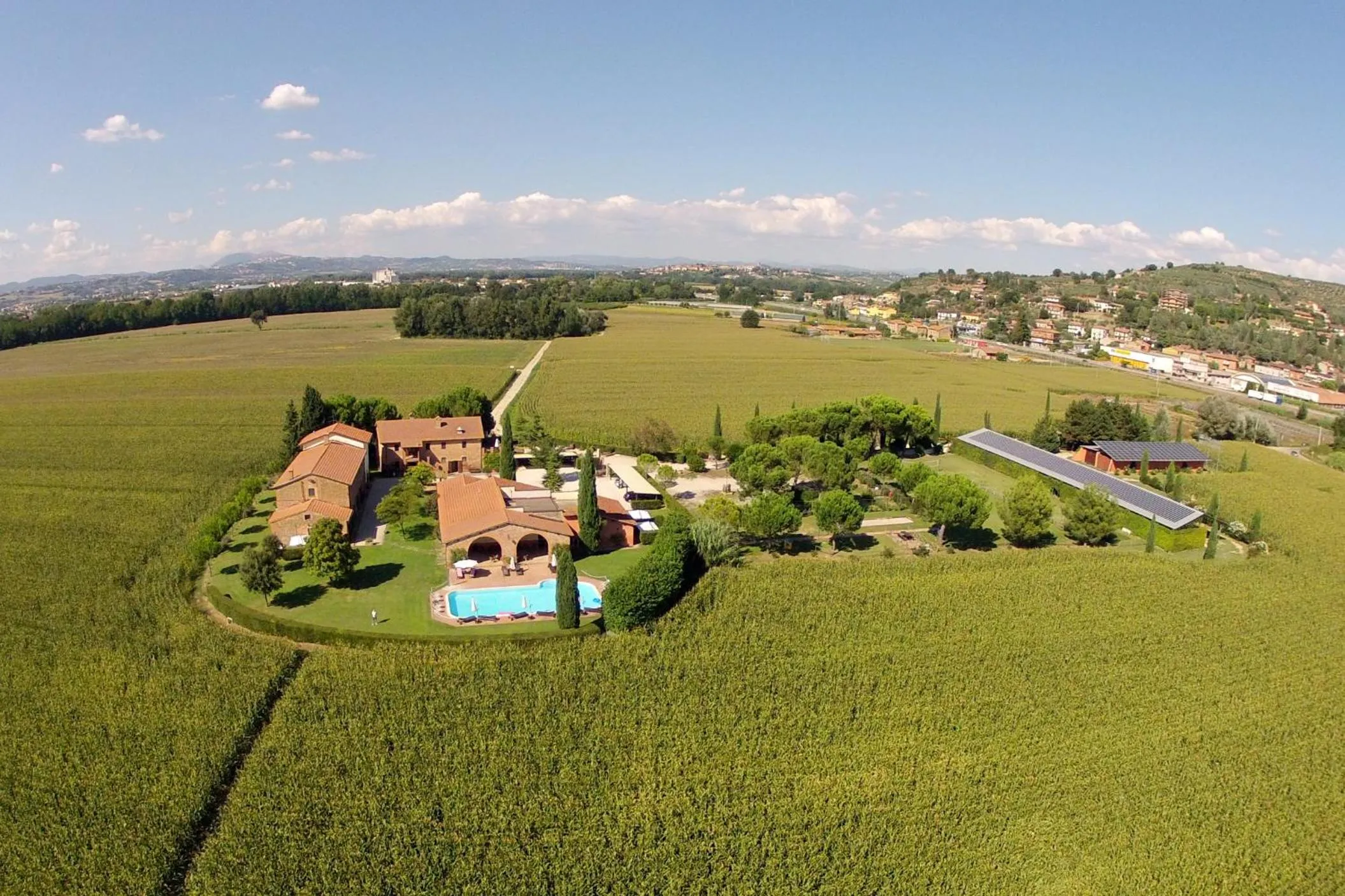 Bird's eye view in Country House Le Case Coloniche