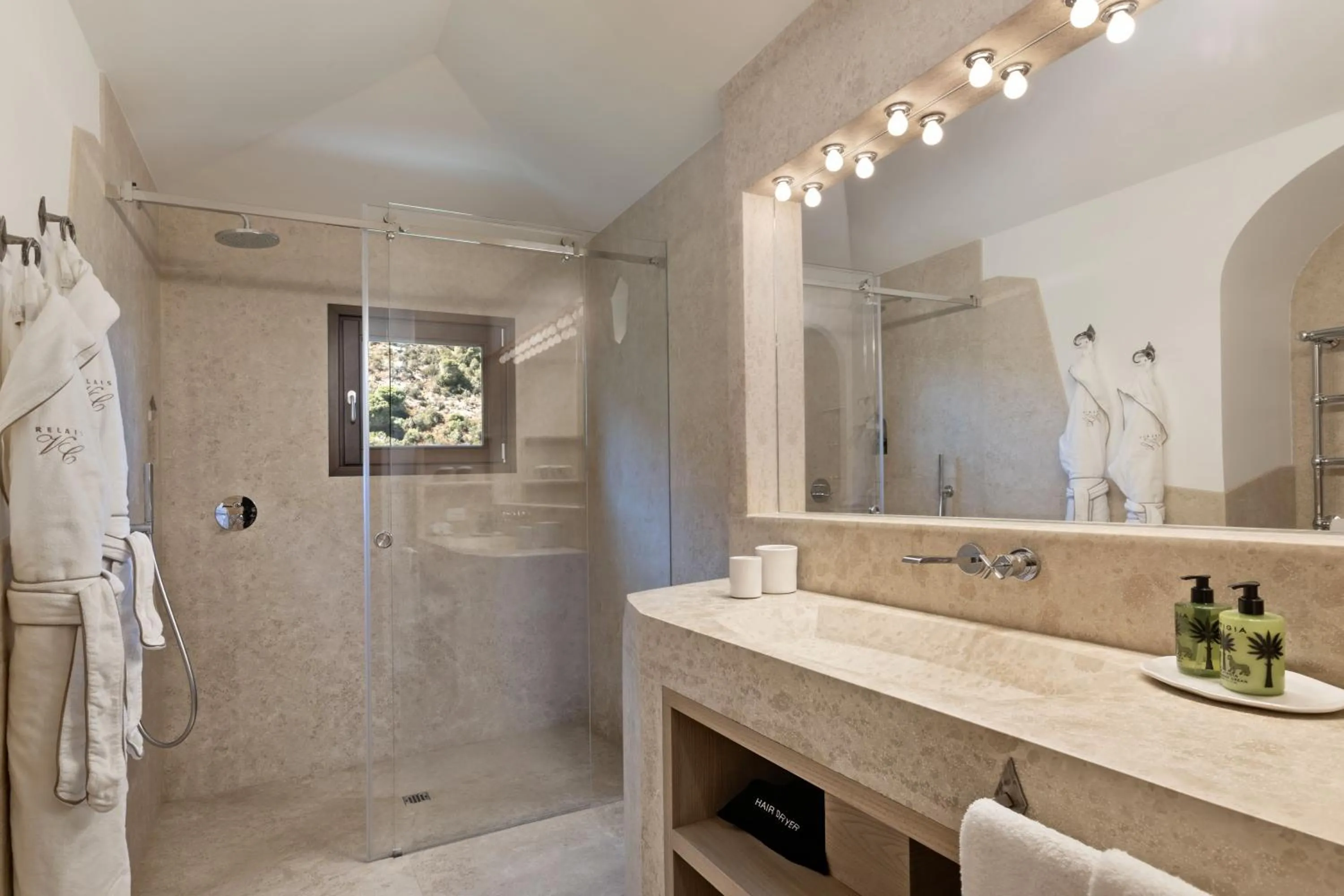 Shower in Relais Villa Carola