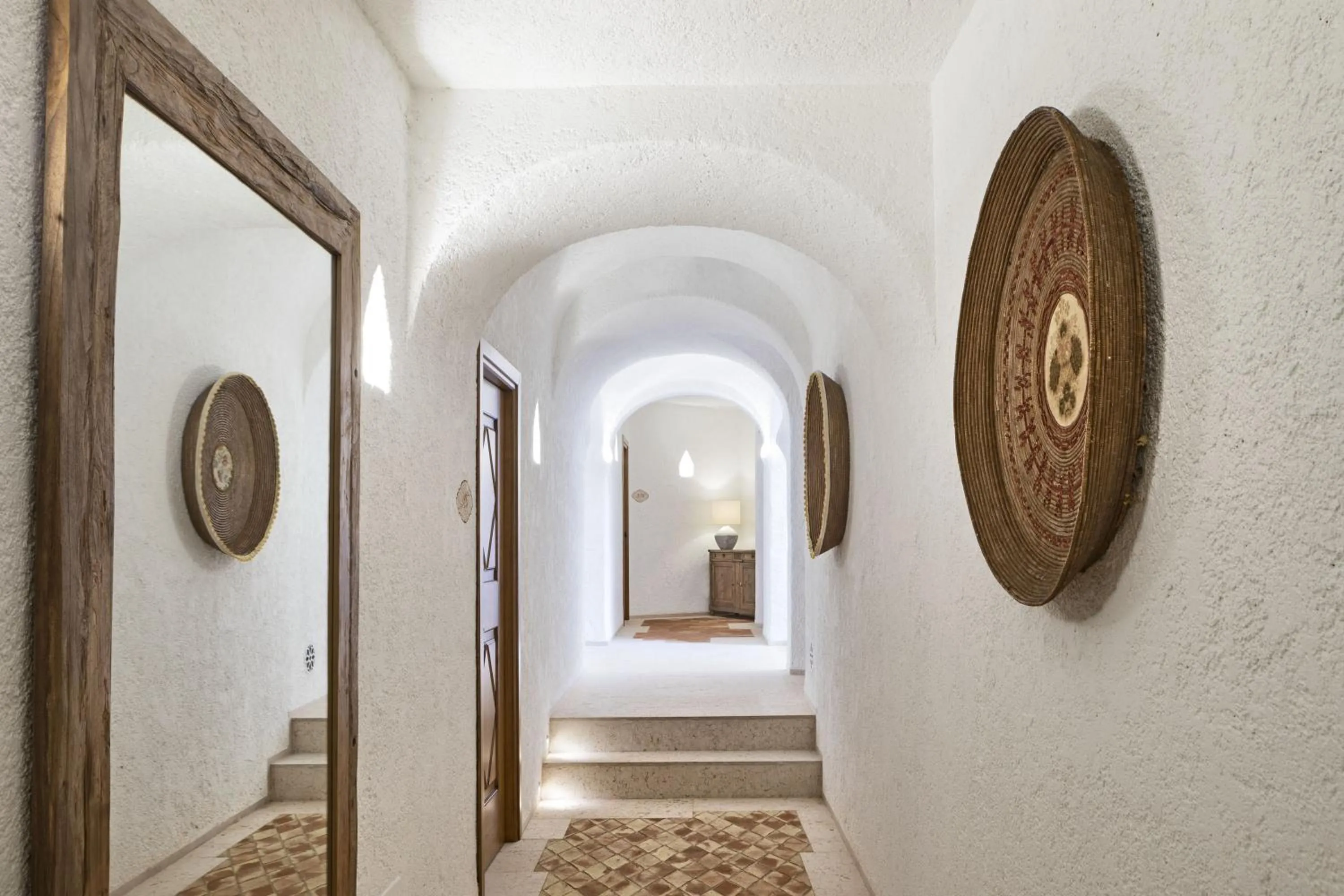 Decorative detail in Relais Villa Carola