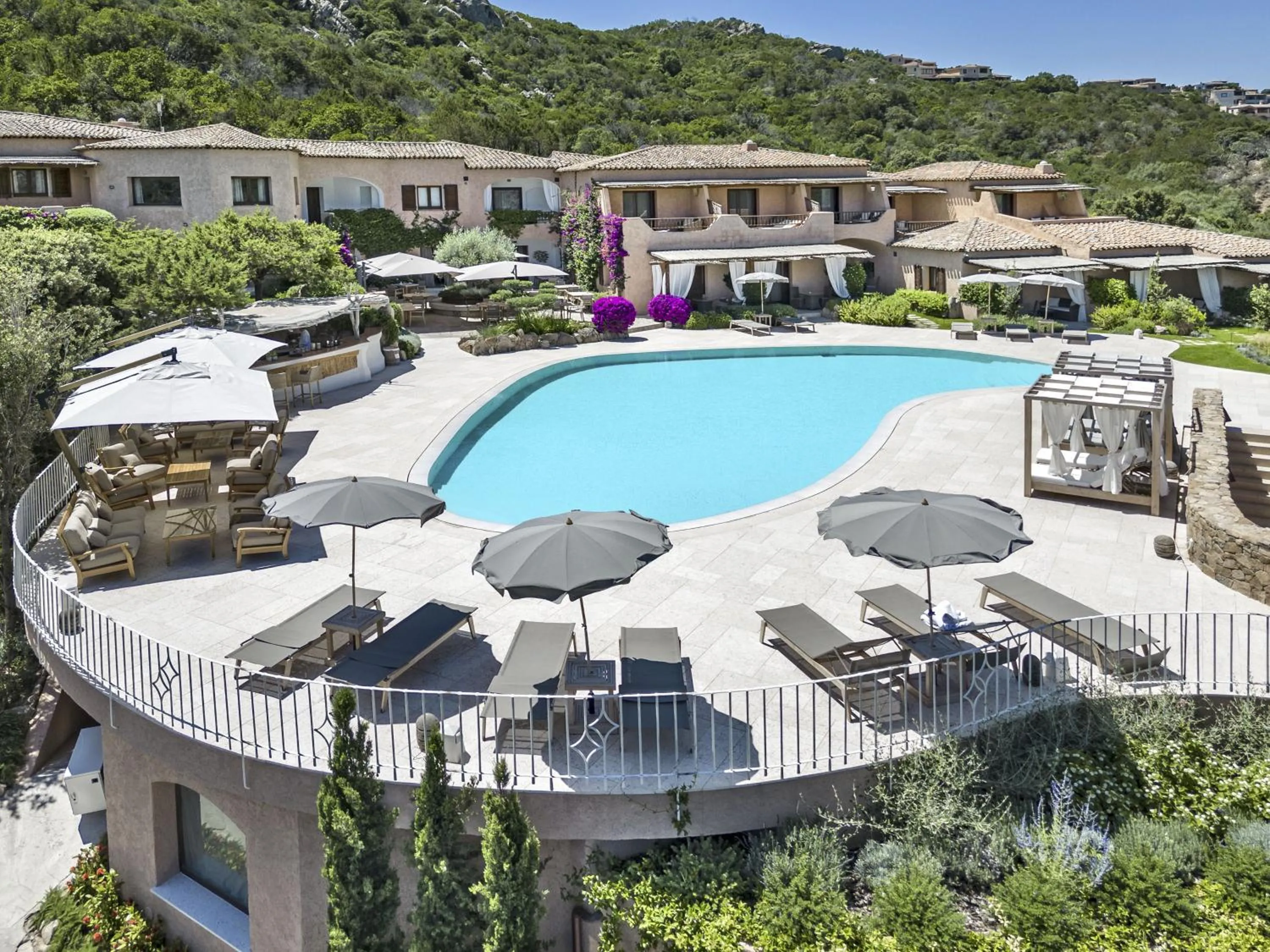 Bird's eye view in Relais Villa Carola