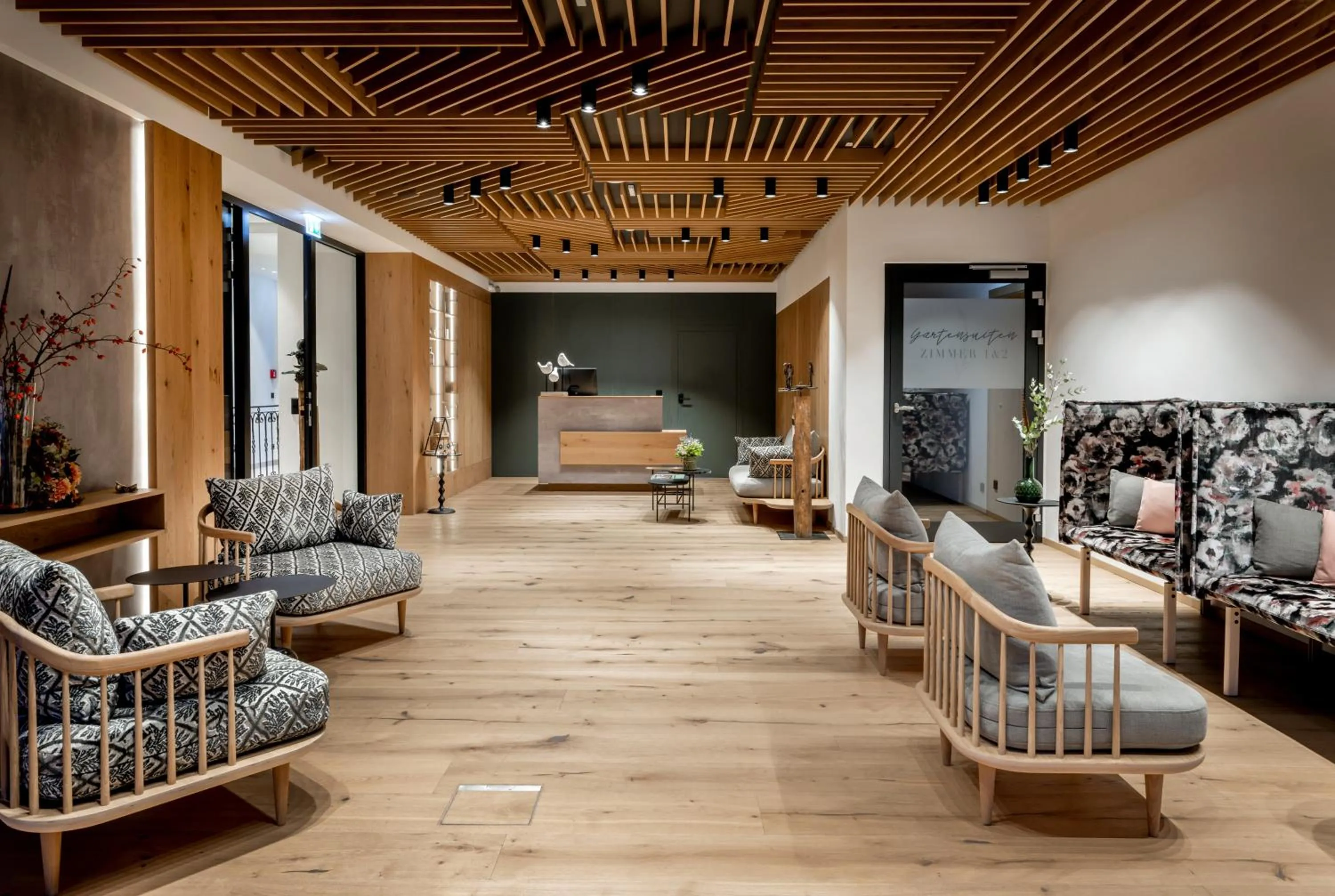 Lobby or reception in NEUWIRT - Boutiquehotel & Wirtshaus