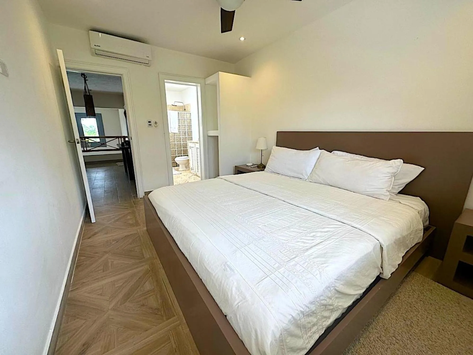 Bed in Villa Zoe