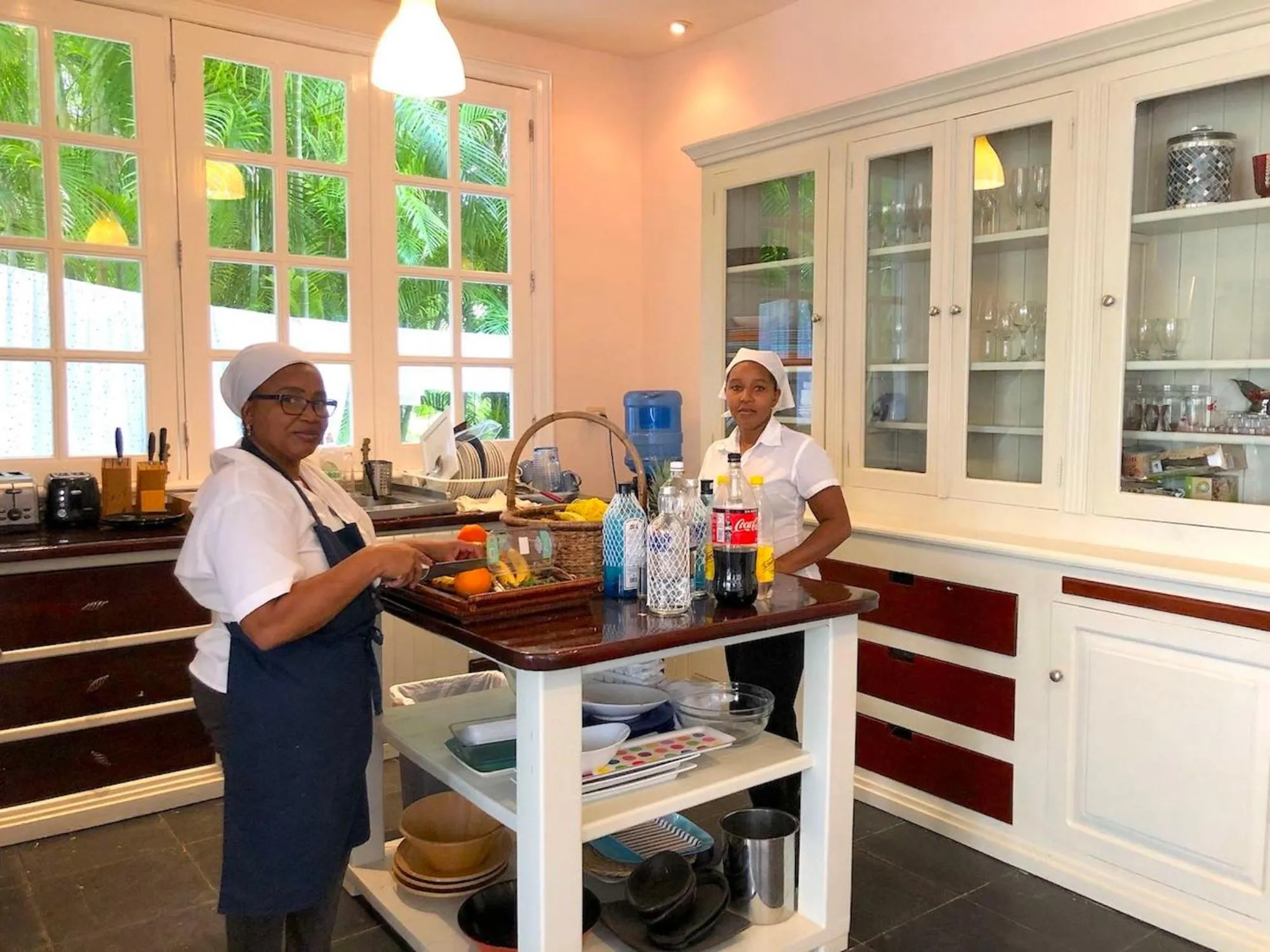 Kitchen or kitchenette in Villa Zoe