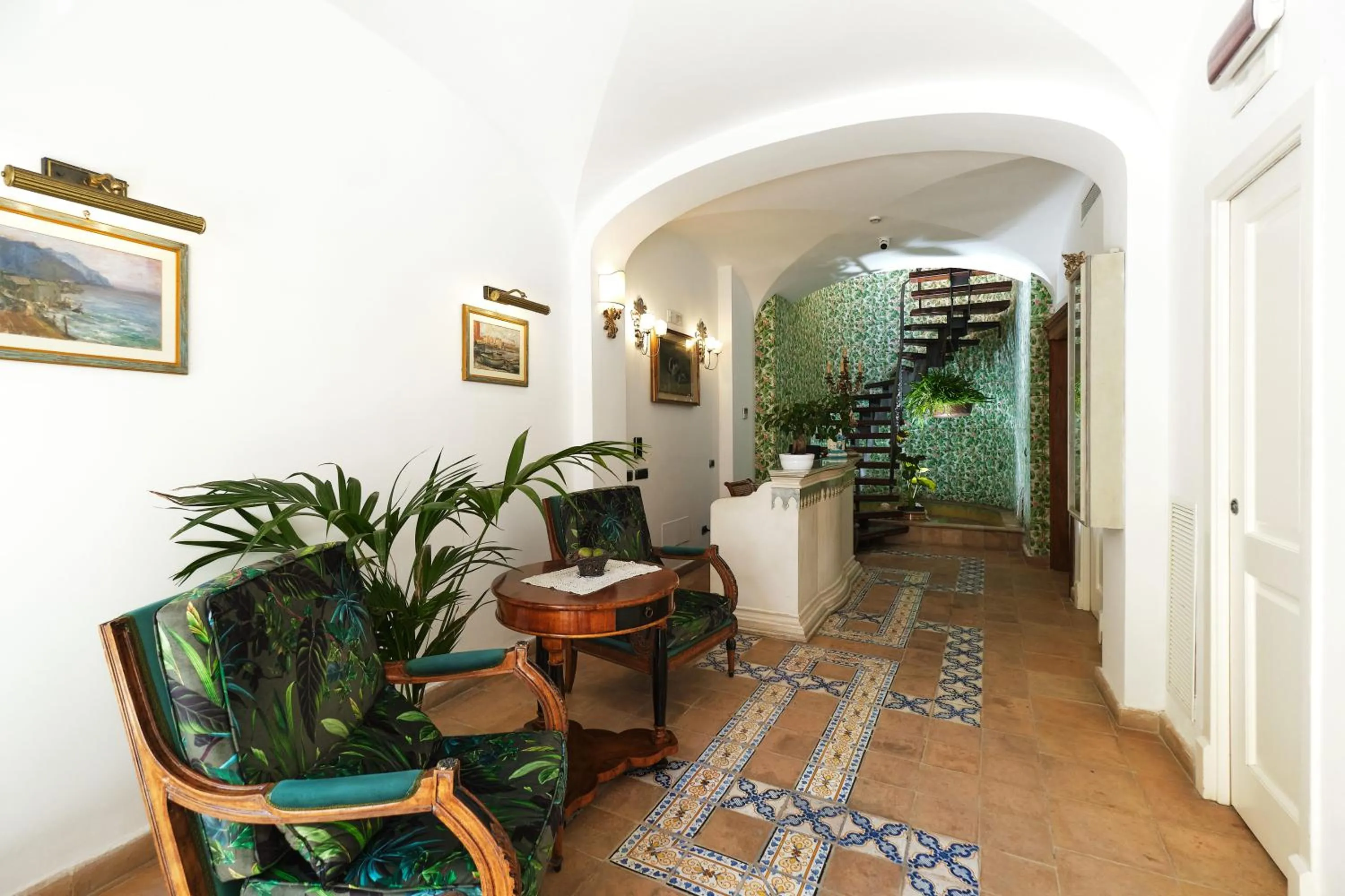 Lobby or reception in Hotel Botanico San Lazzaro