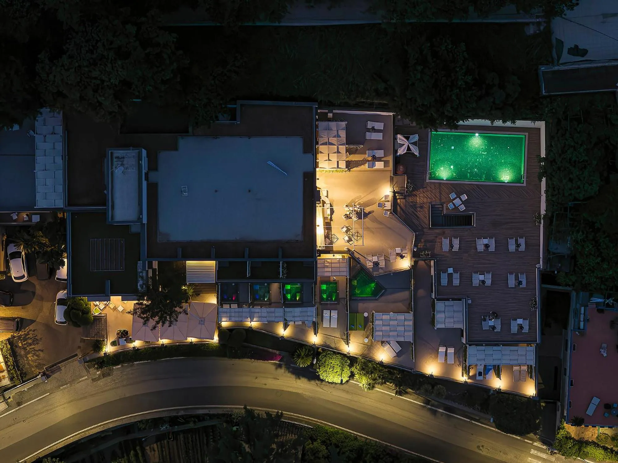 Bird's eye view in Relais Paradiso