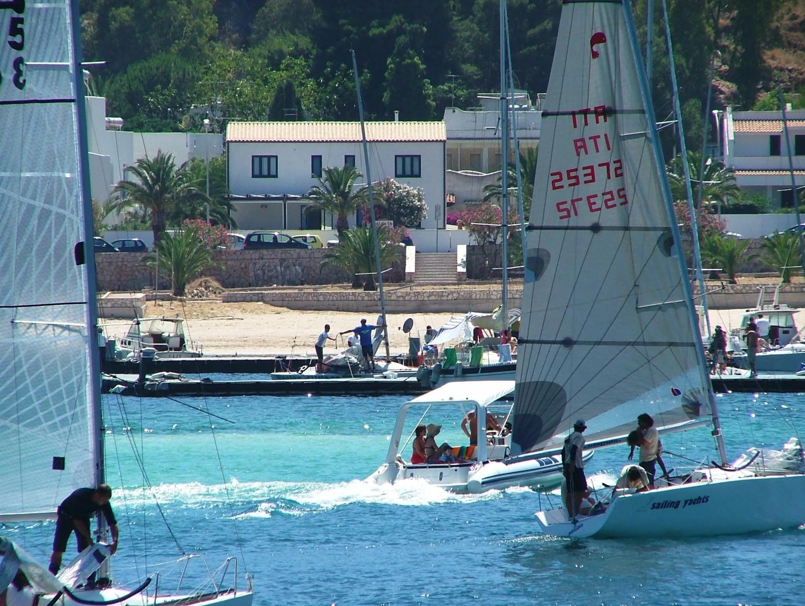 People in Villa Faro B&B