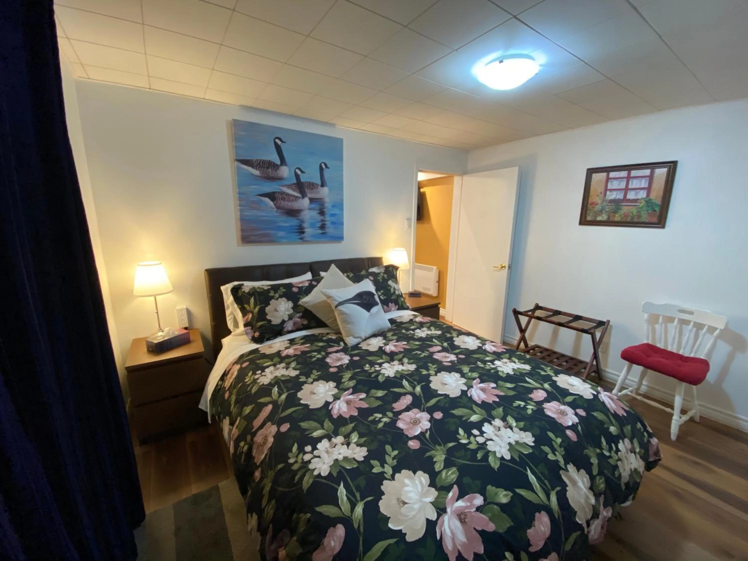 Bed in Martine & Michel