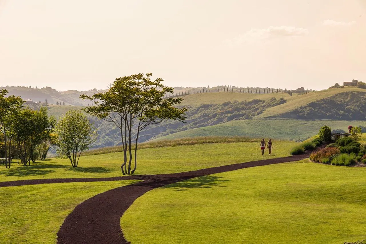 Natural landscape in San Giovanni Terme Rapolano