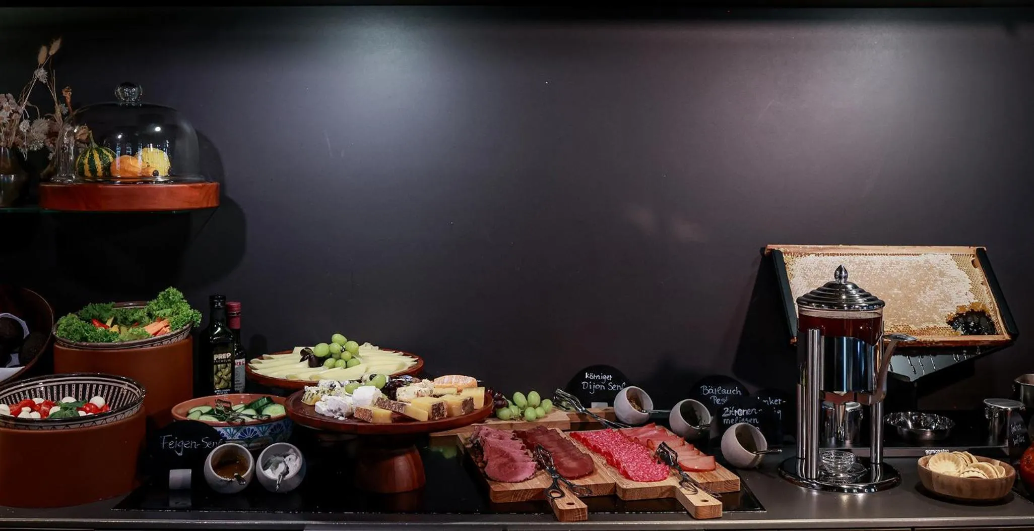 Breakfast in Hotel AMANO Rooms & Apartments