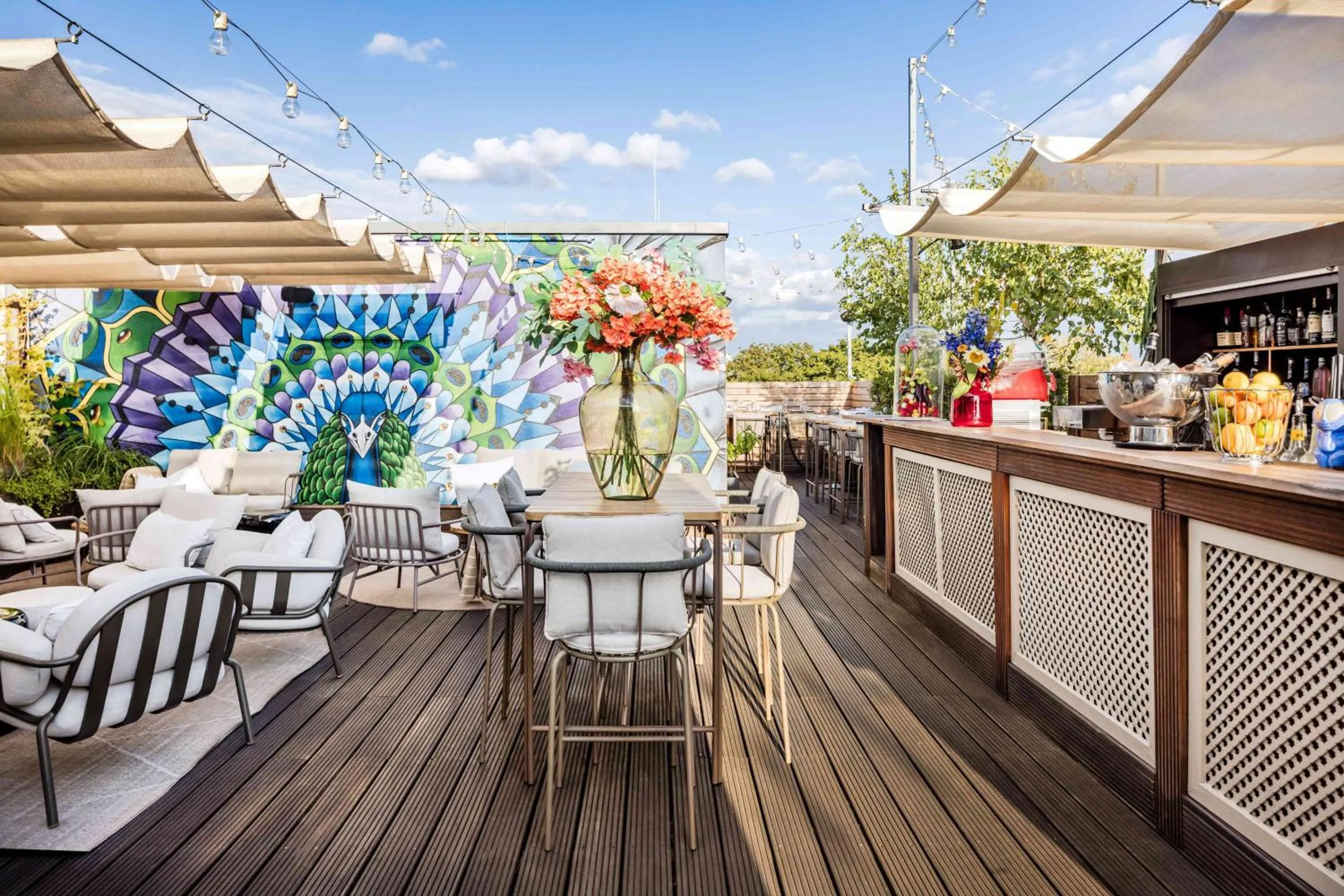 Balcony/Terrace in Hotel AMANO Rooms & Apartments