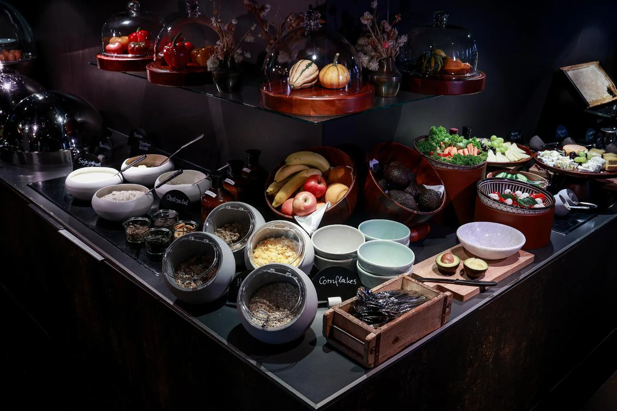 Breakfast in Hotel AMANO Rooms & Apartments