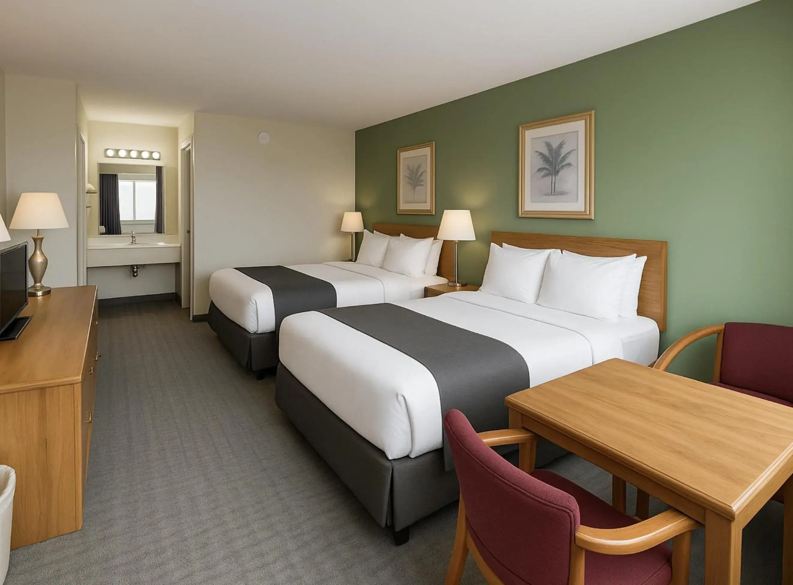 Standard Queen Room in Great Lakes Inn Mackinaw City Standard Queen Room in Great Lakes Inn Mackinaw City