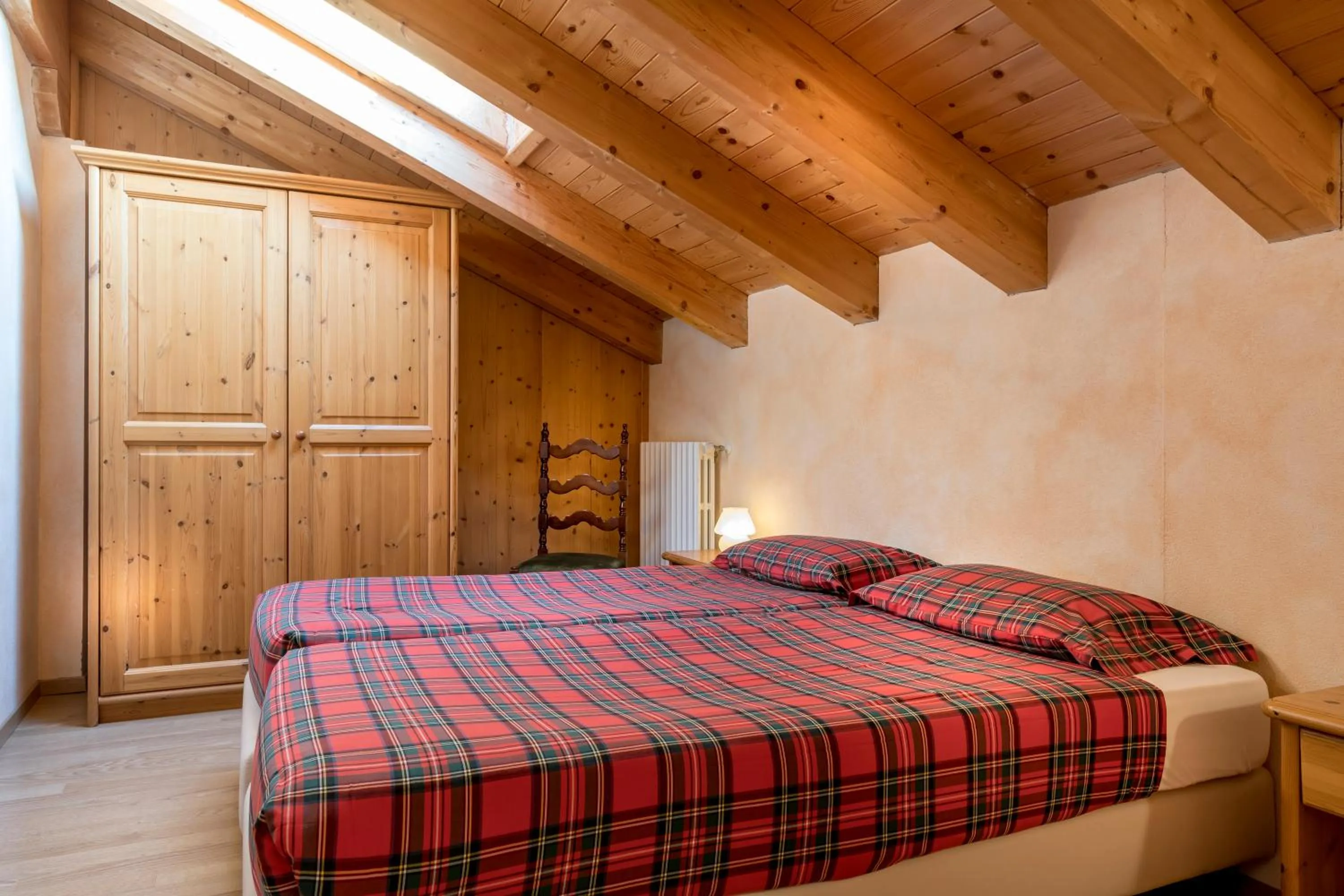 Bed in Chalet Stelle Di Neve