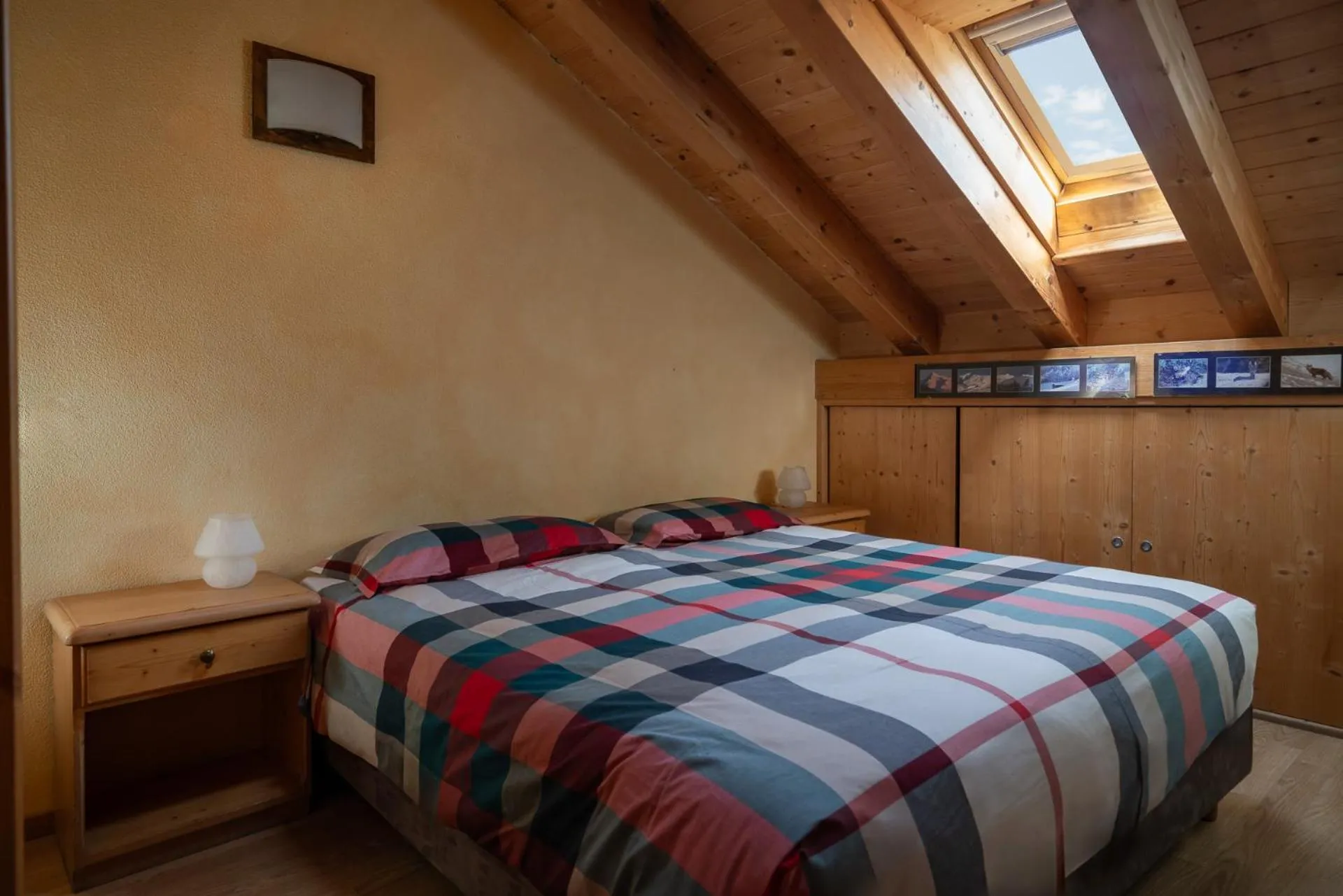 Bed in Chalet Stelle Di Neve