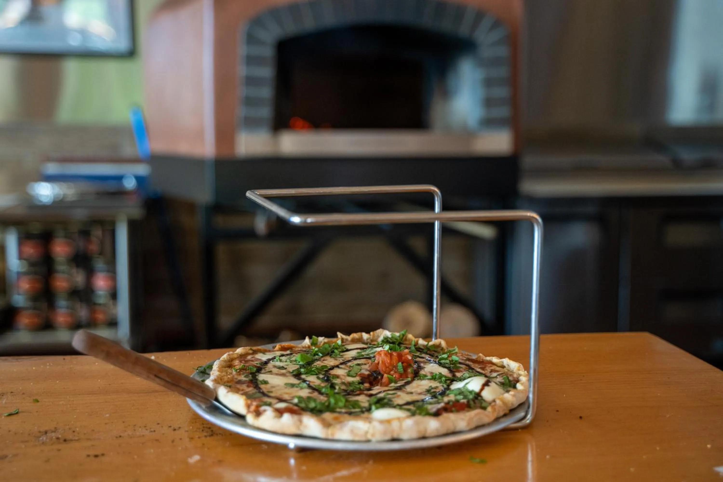 Restaurant/places to eat in AJ's Lodge and Oven