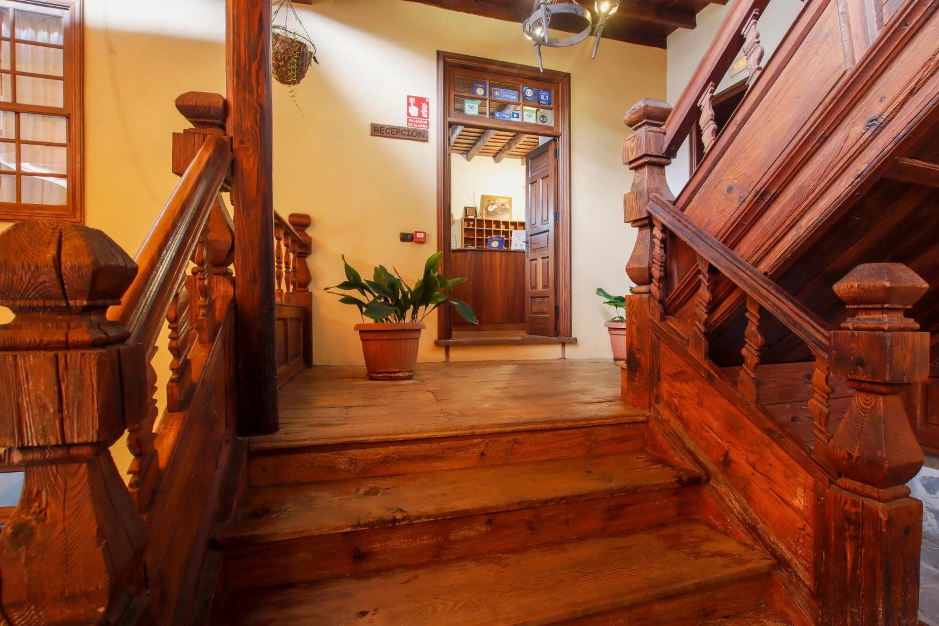 Lobby or reception in Hotel Rural Bentor