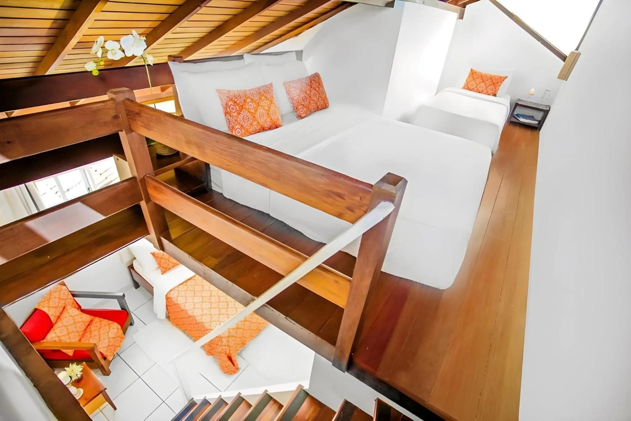 Bed in Villa Baobá Pousada & Spa