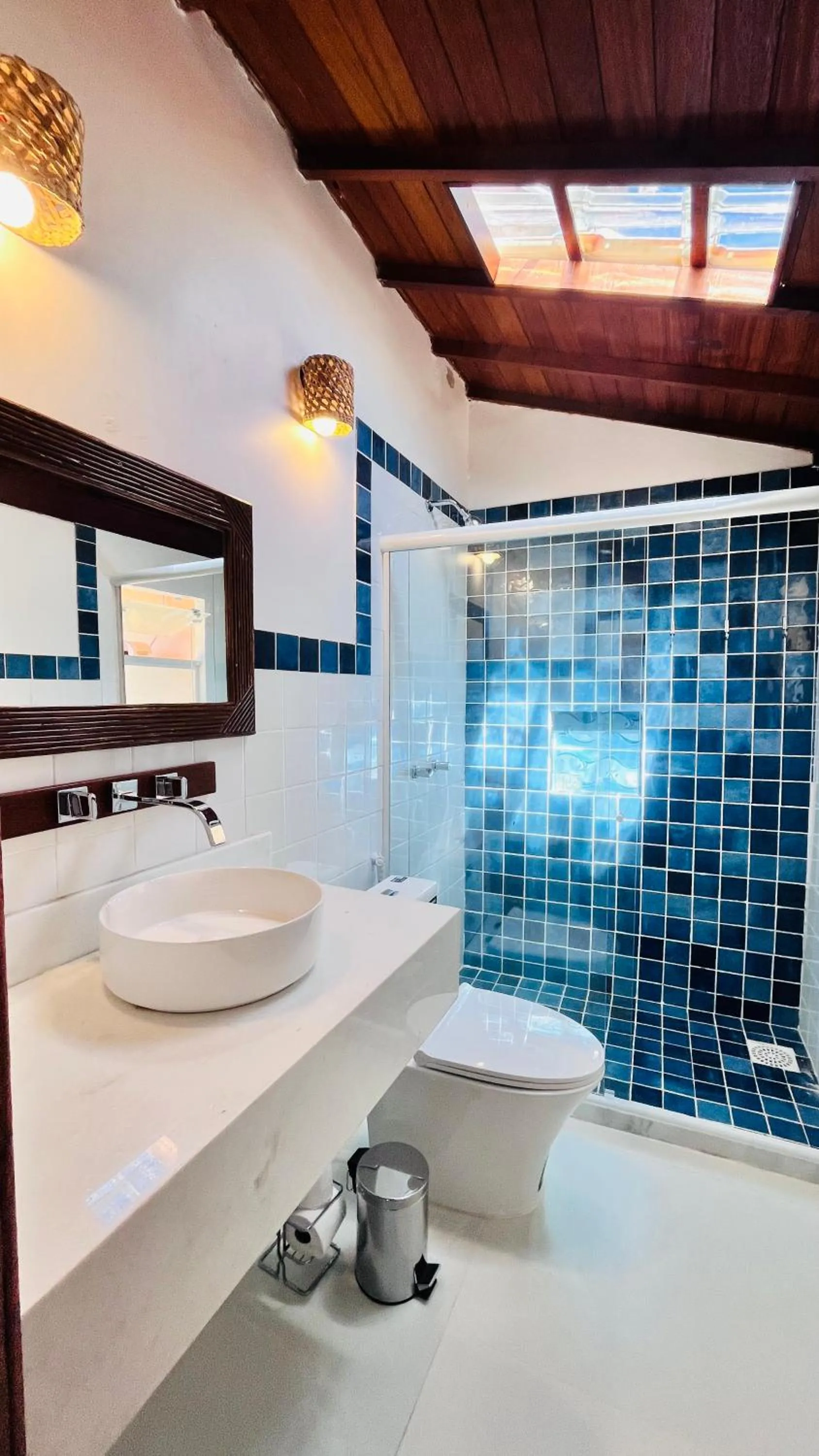 Bathroom in Villa Baobá Pousada & Spa