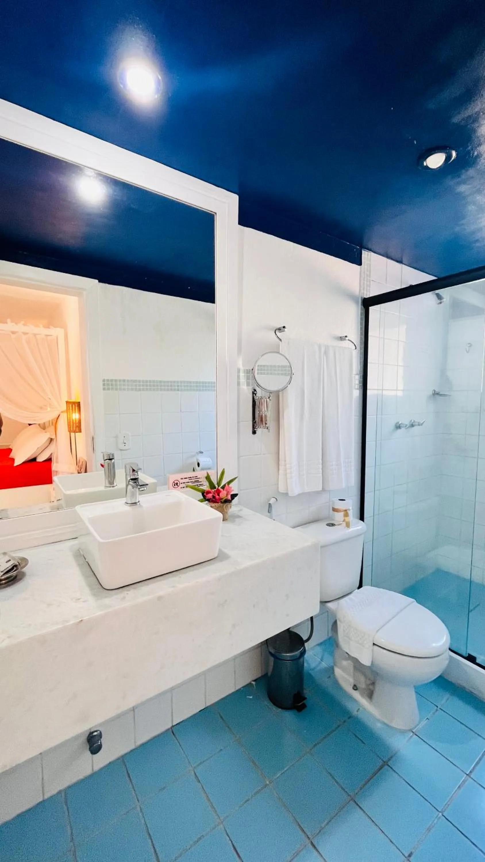 Bathroom in Villa Baobá Pousada & Spa