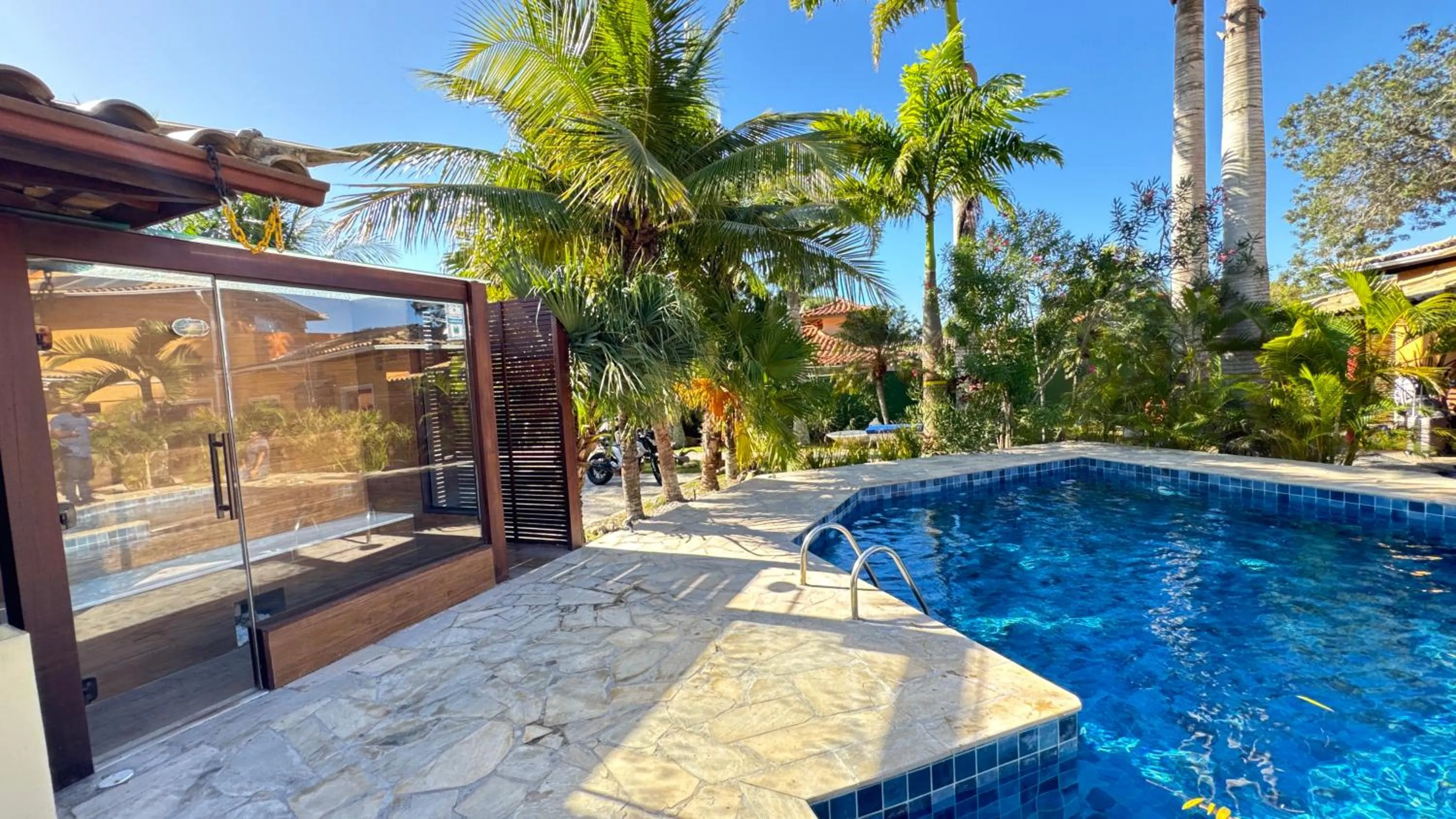 Sauna in Villa Baobá Pousada & Spa