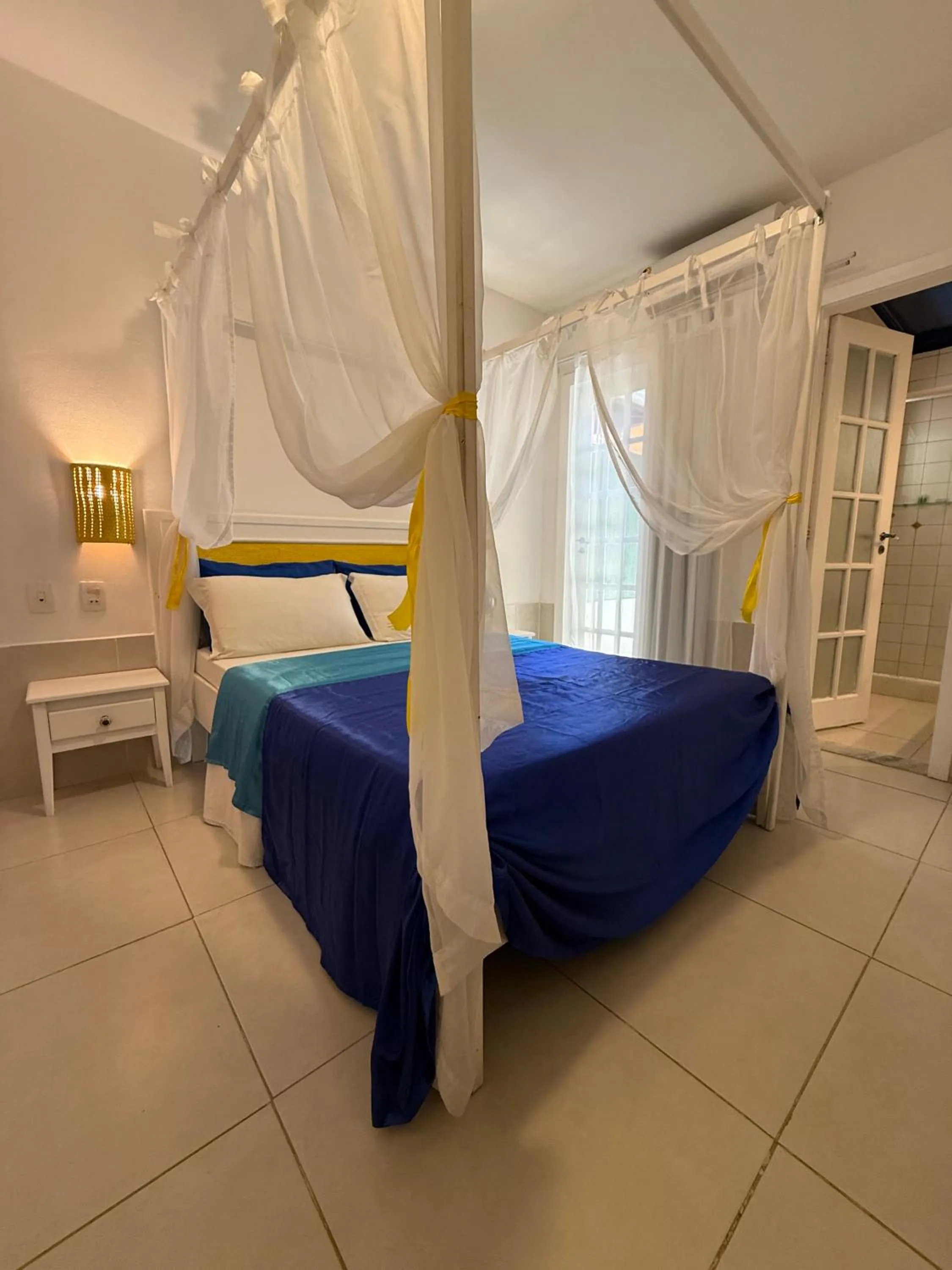 Bed in Villa Baobá Pousada & Spa