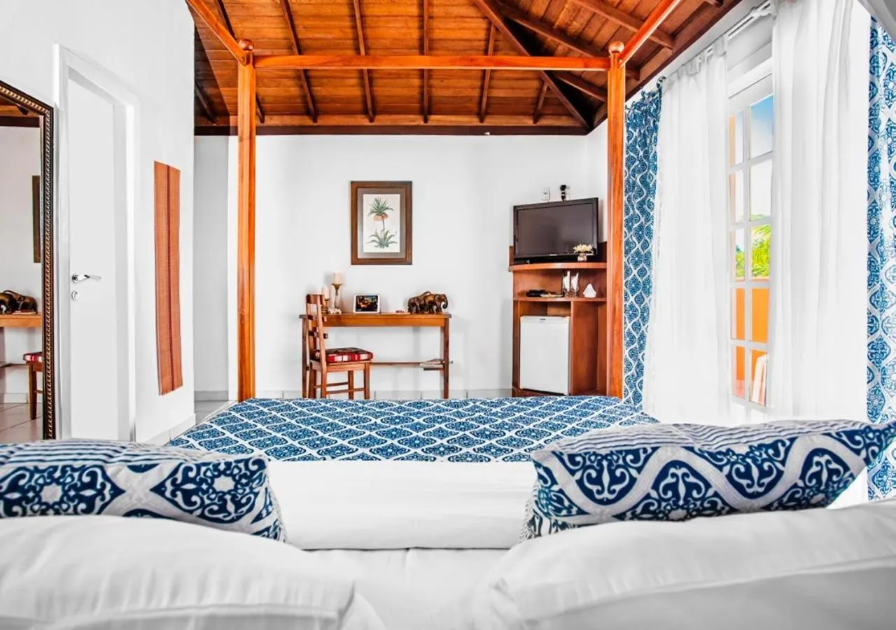 Bed in Villa Baobá Pousada & Spa