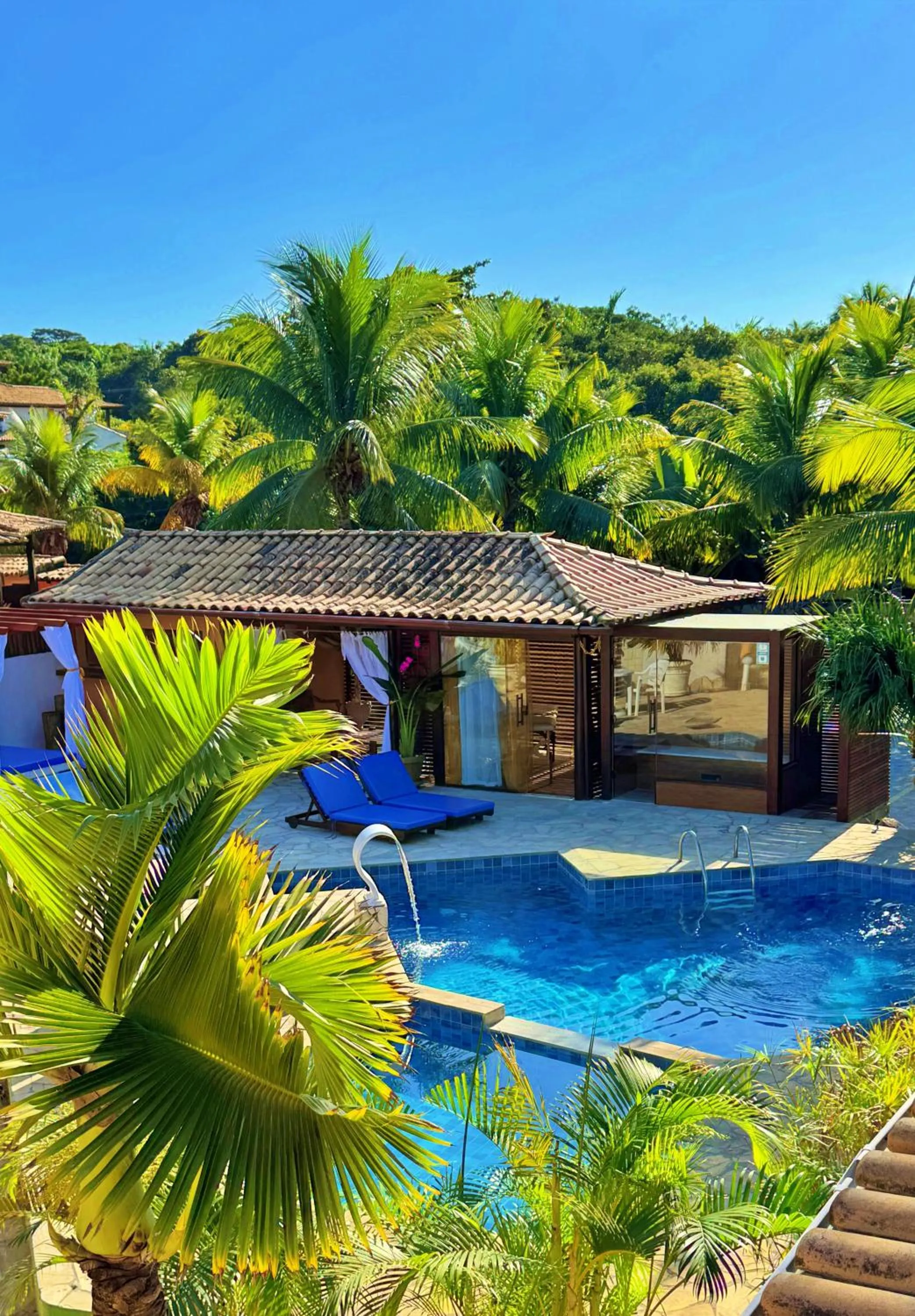 Balcony/Terrace in Villa Baobá Pousada & Spa
