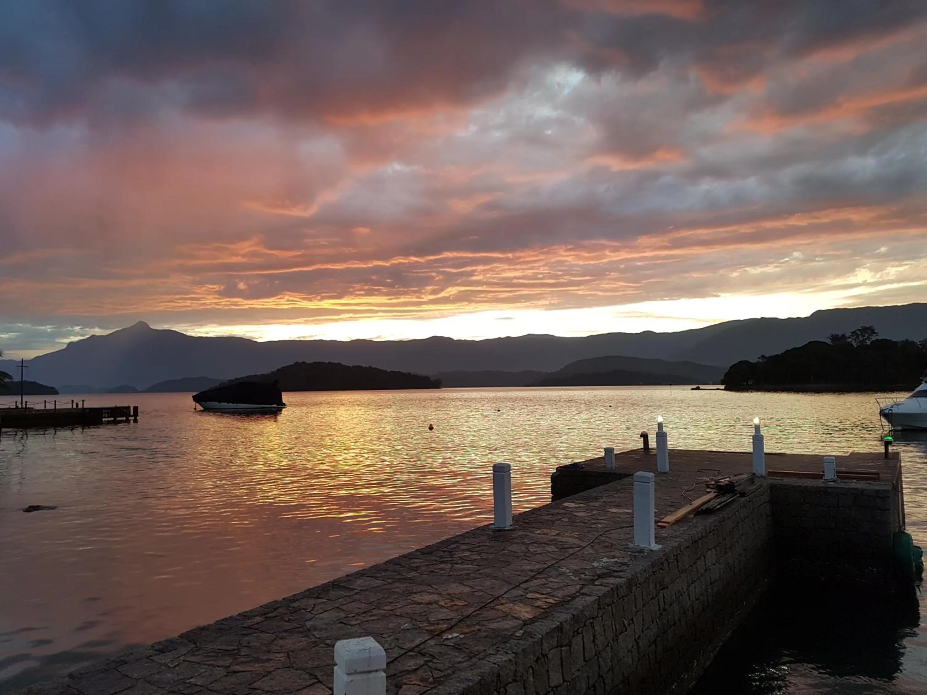 Sea view in Pousada Costa do Sapê
