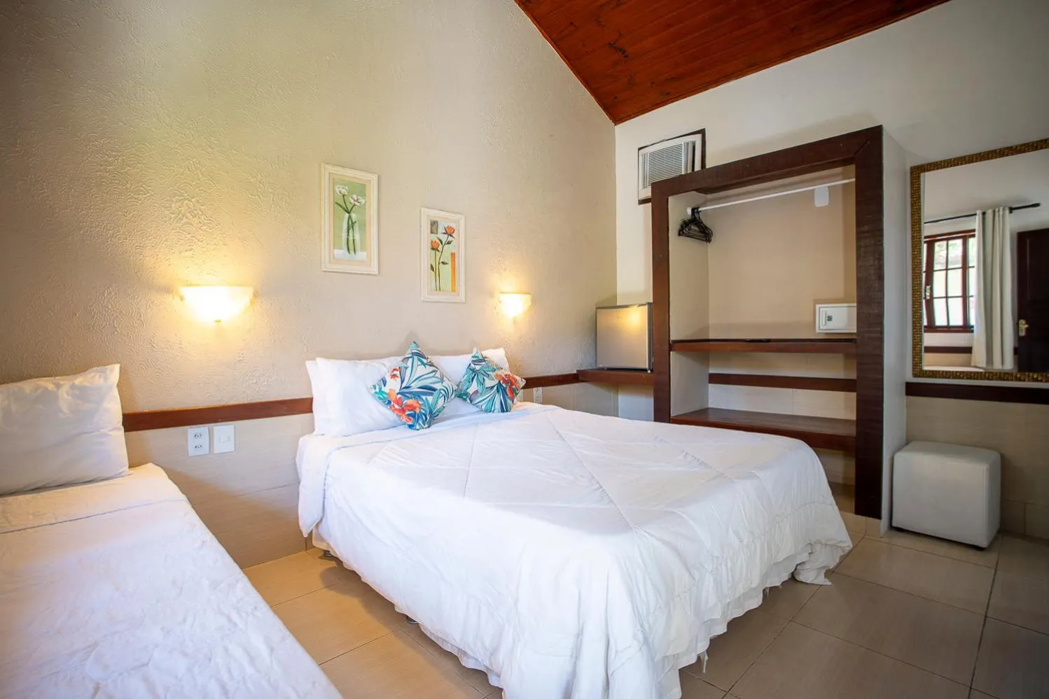 Bed in Pousada Maria Maria Búzios