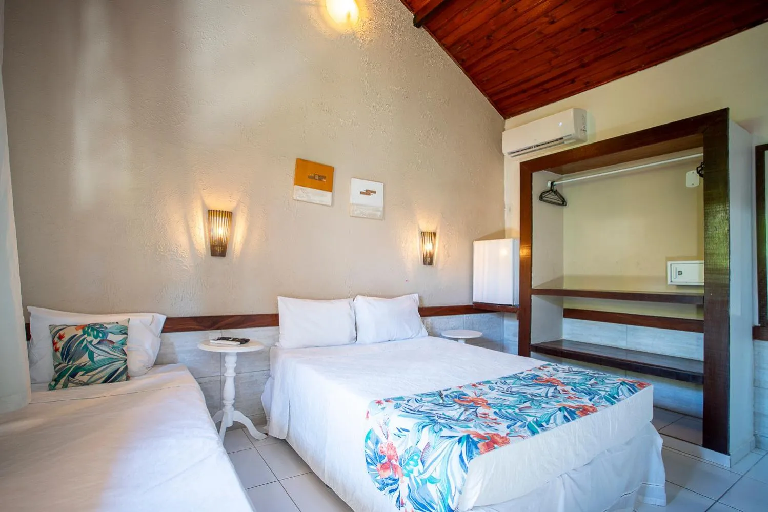 Bed in Pousada Maria Maria Búzios