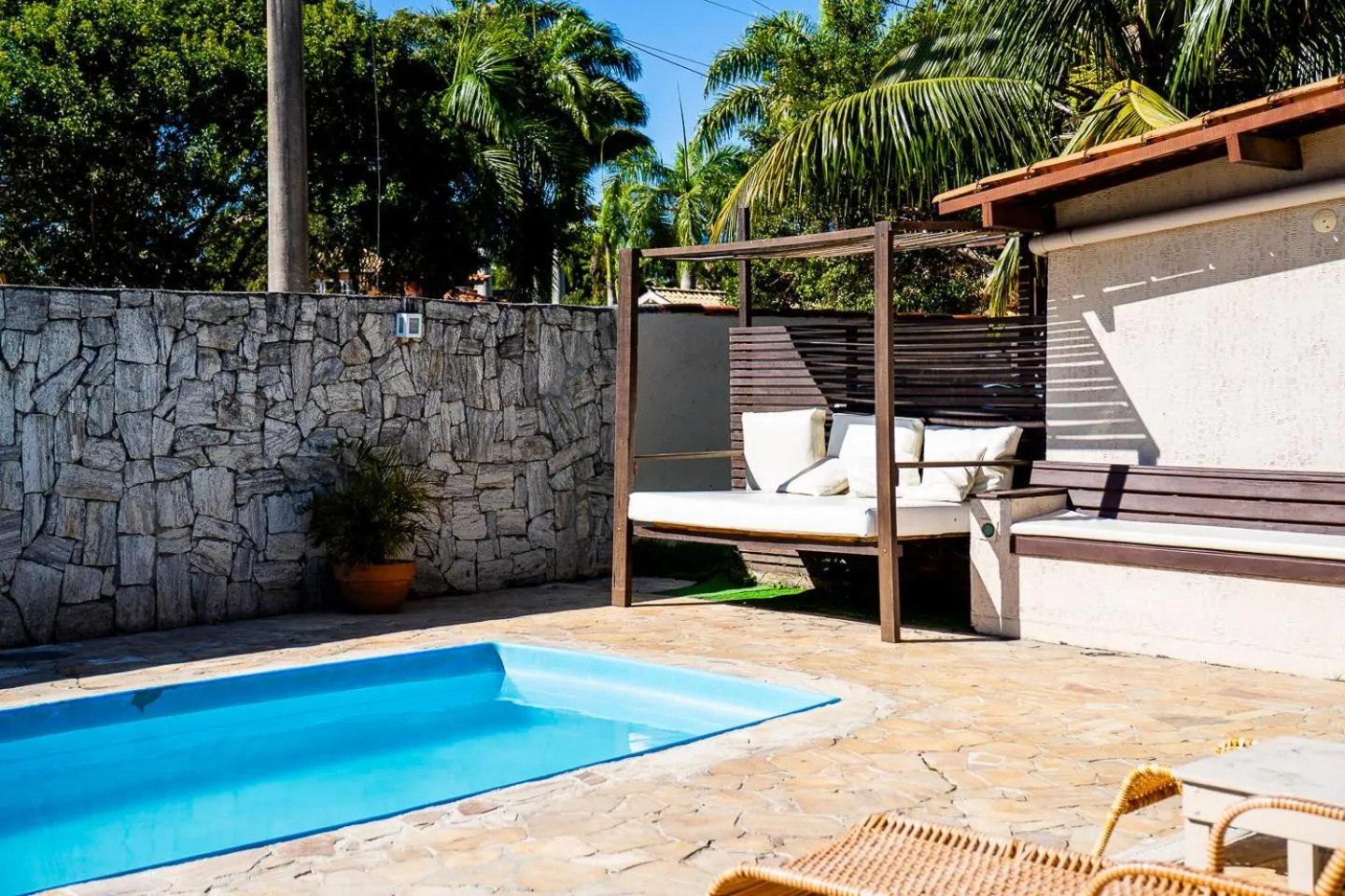 Swimming pool in Pousada Maria Maria Búzios