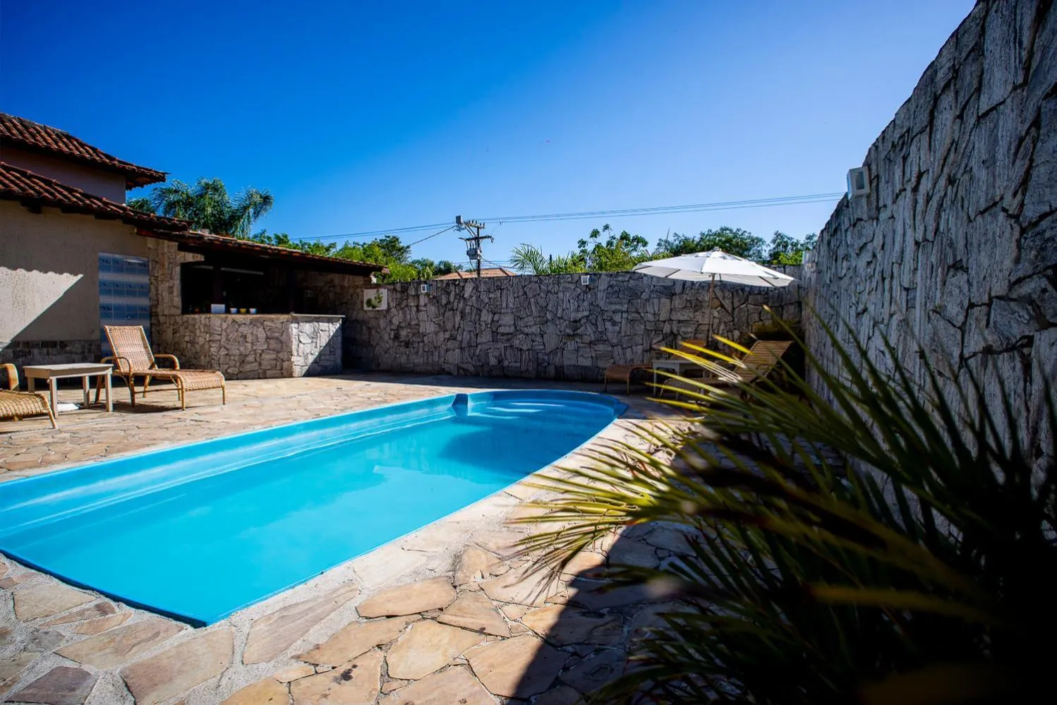 Pool view in Pousada Maria Maria Búzios