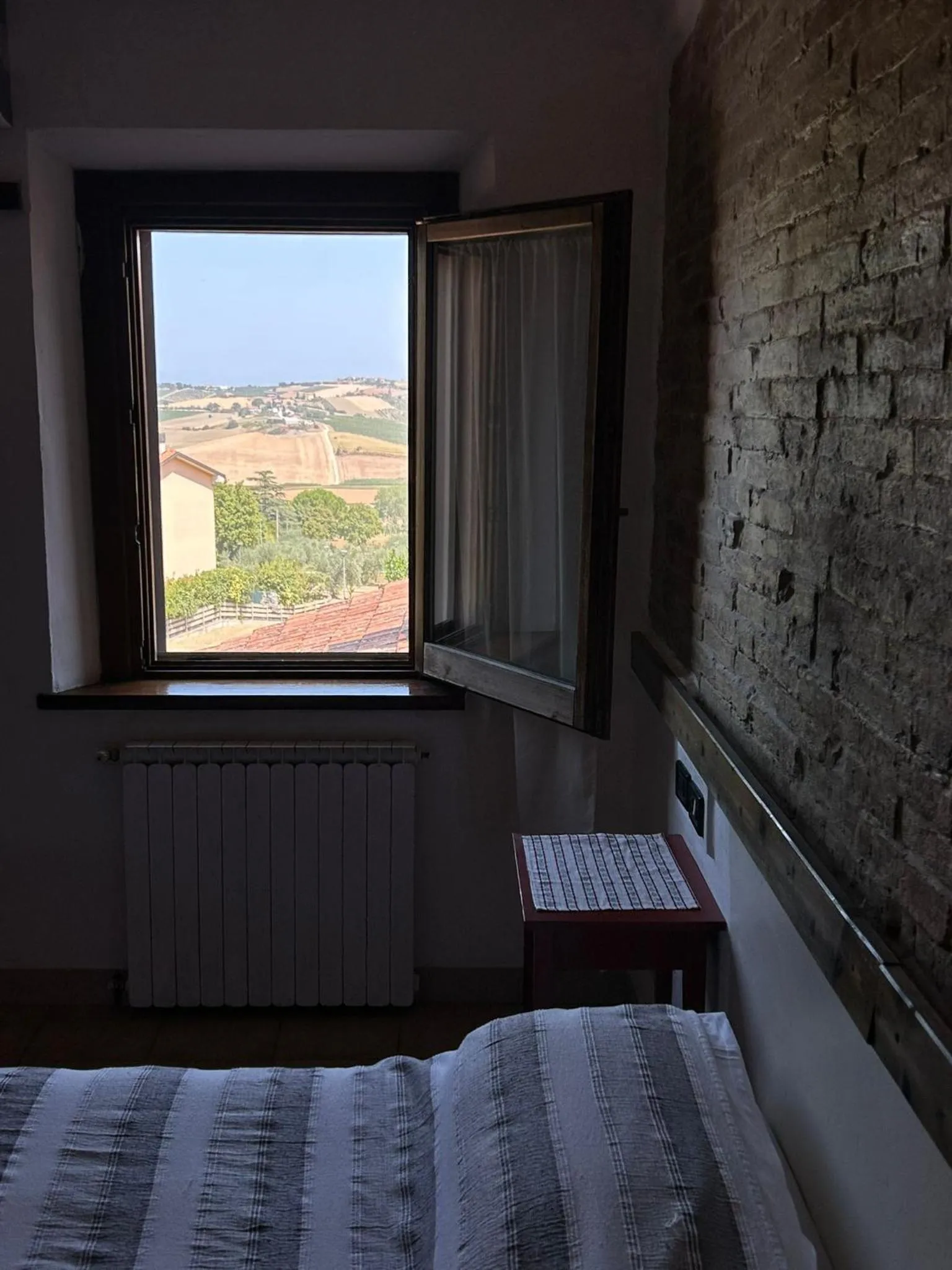 View (from property/room), Bed in Ca'Silvia