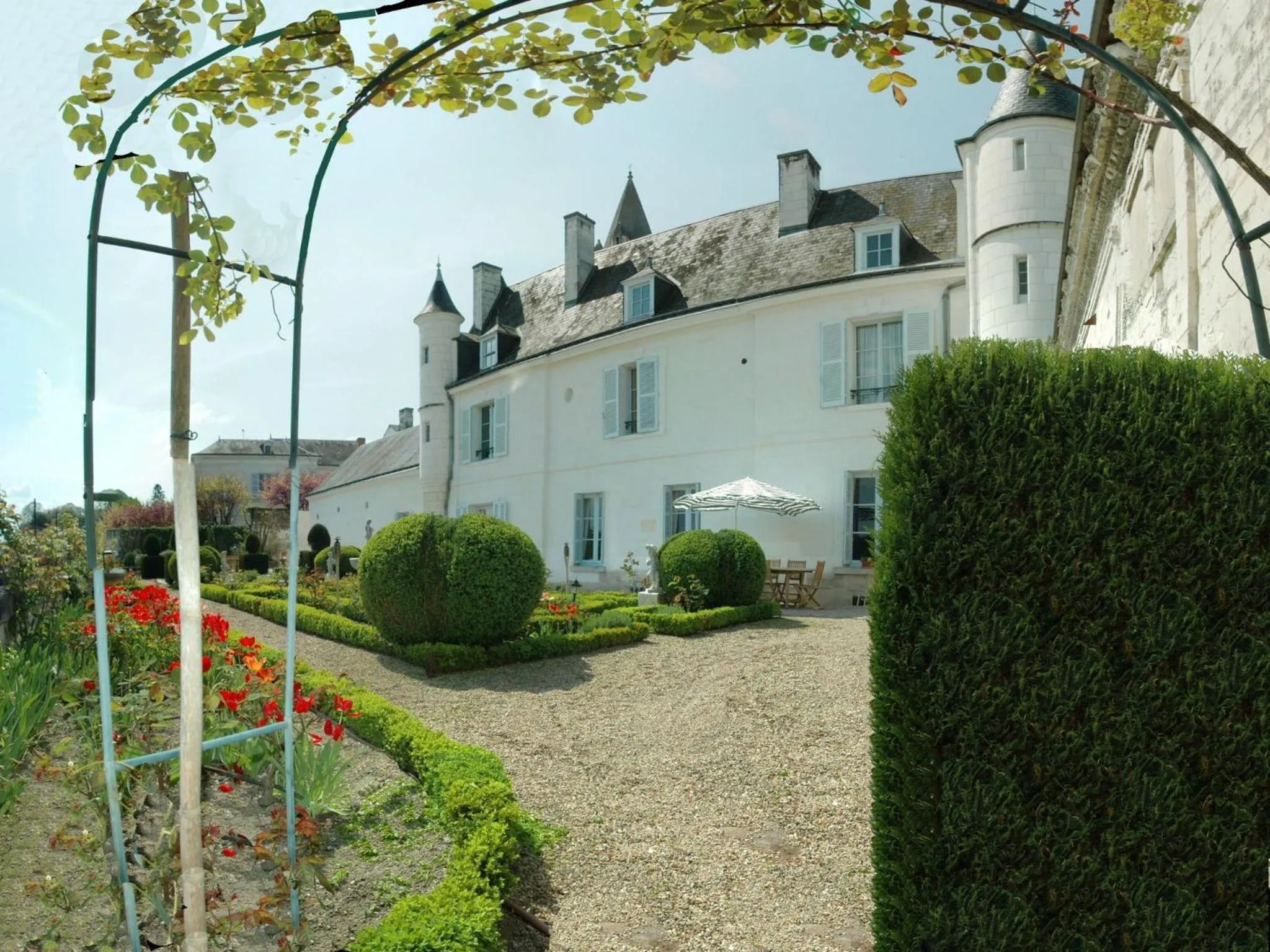 Garden in La Maison de l'Argentier du Roy