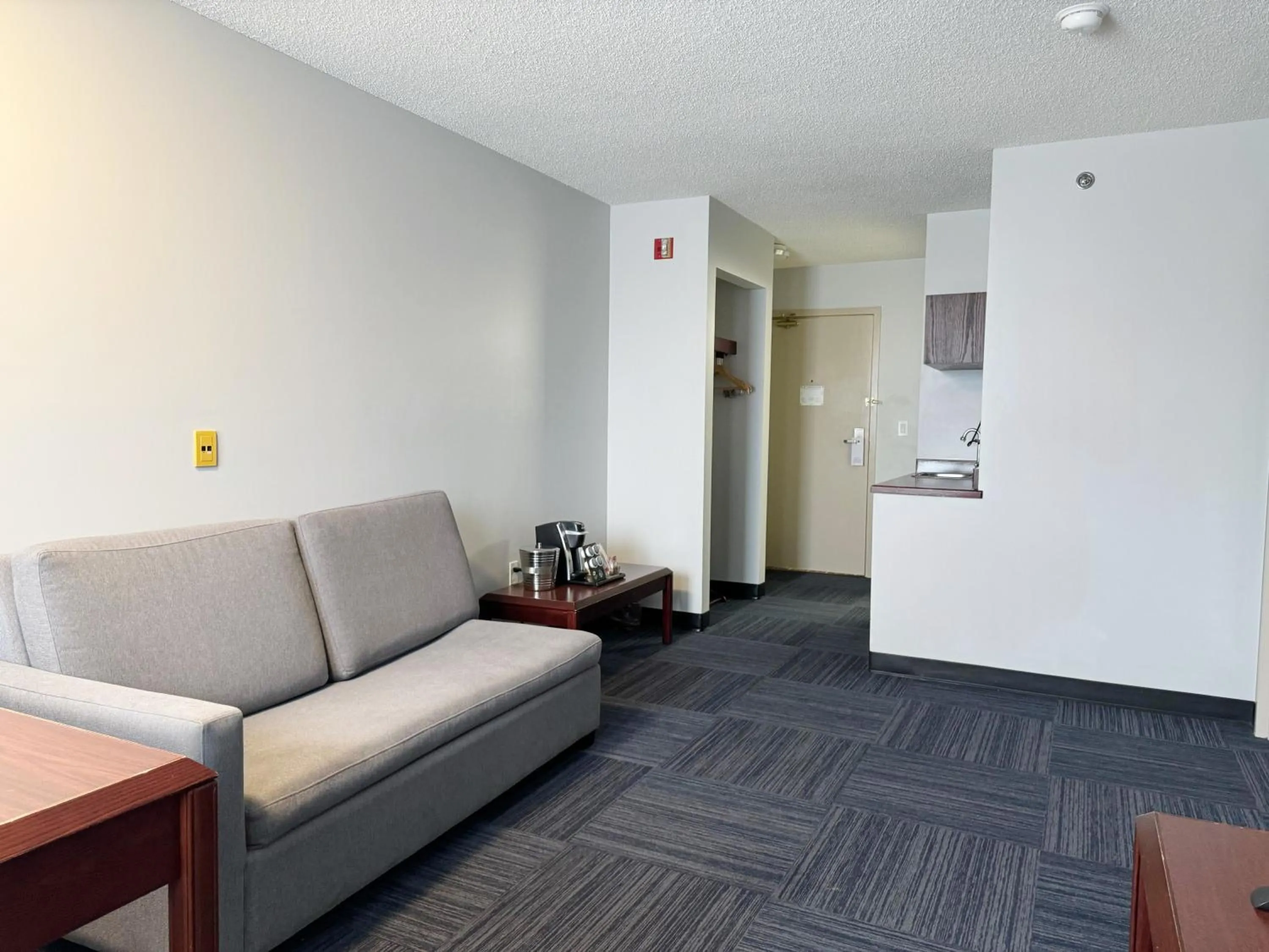 Living room in Divya Sutra Plaza and Conference Centre Calgary Airport