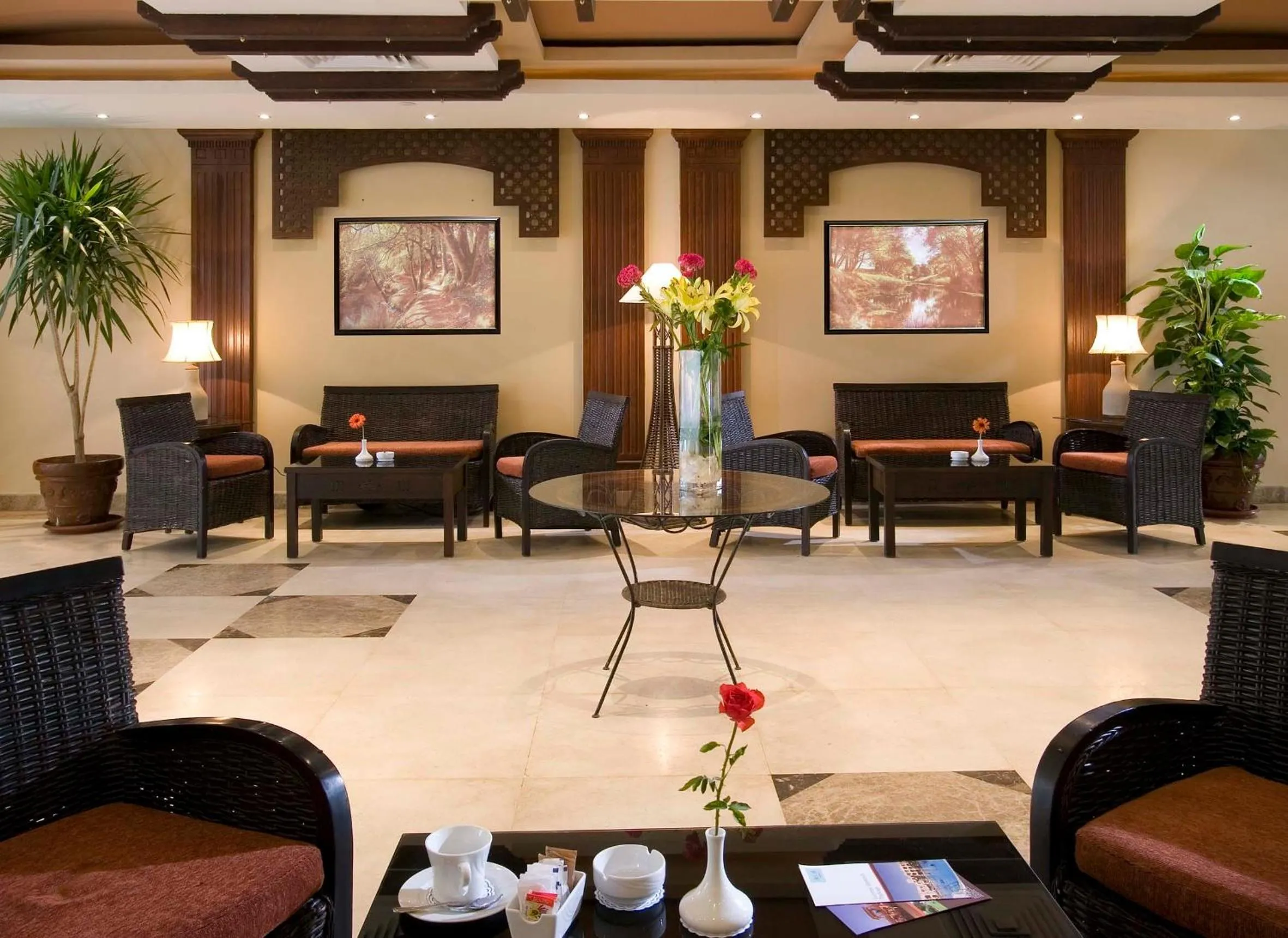 Lobby or reception in Swiss Inn Plaza Hotel