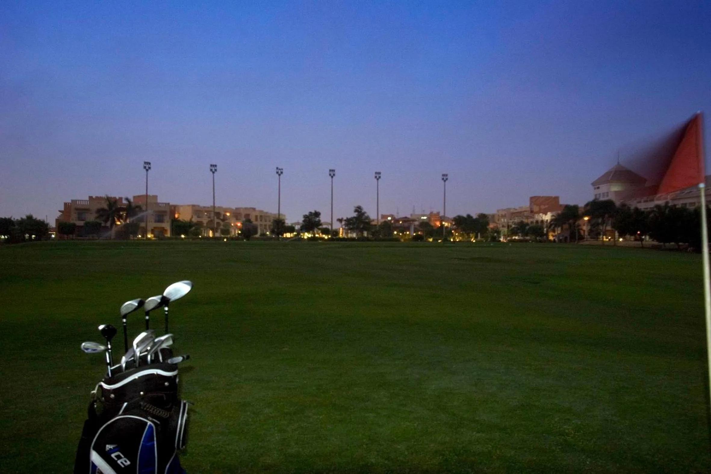 Golfcourse in Swiss Inn Plaza Hotel