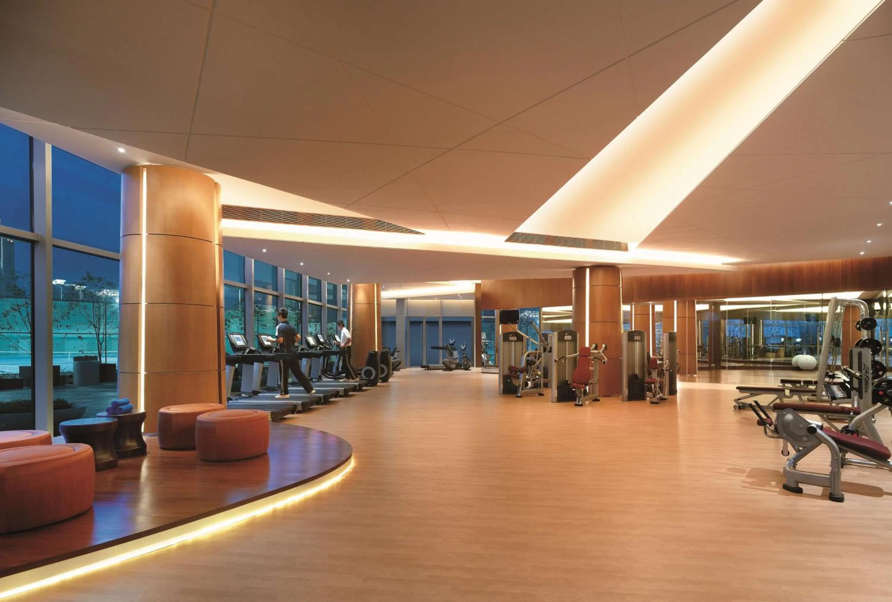 Fitness centre/facilities in Shangri-La Ningbo