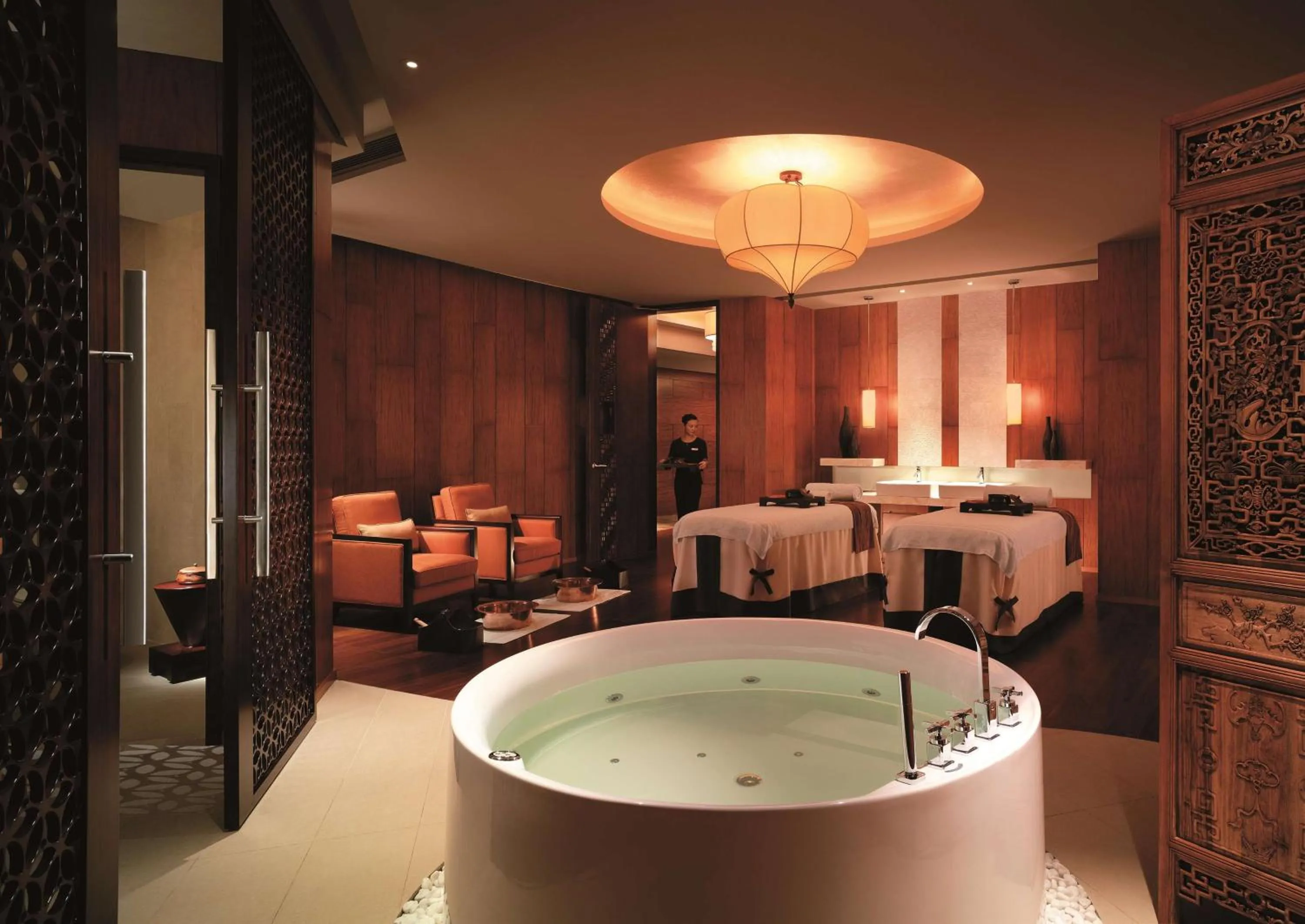 Spa and wellness centre/facilities in Shangri-La Ningbo