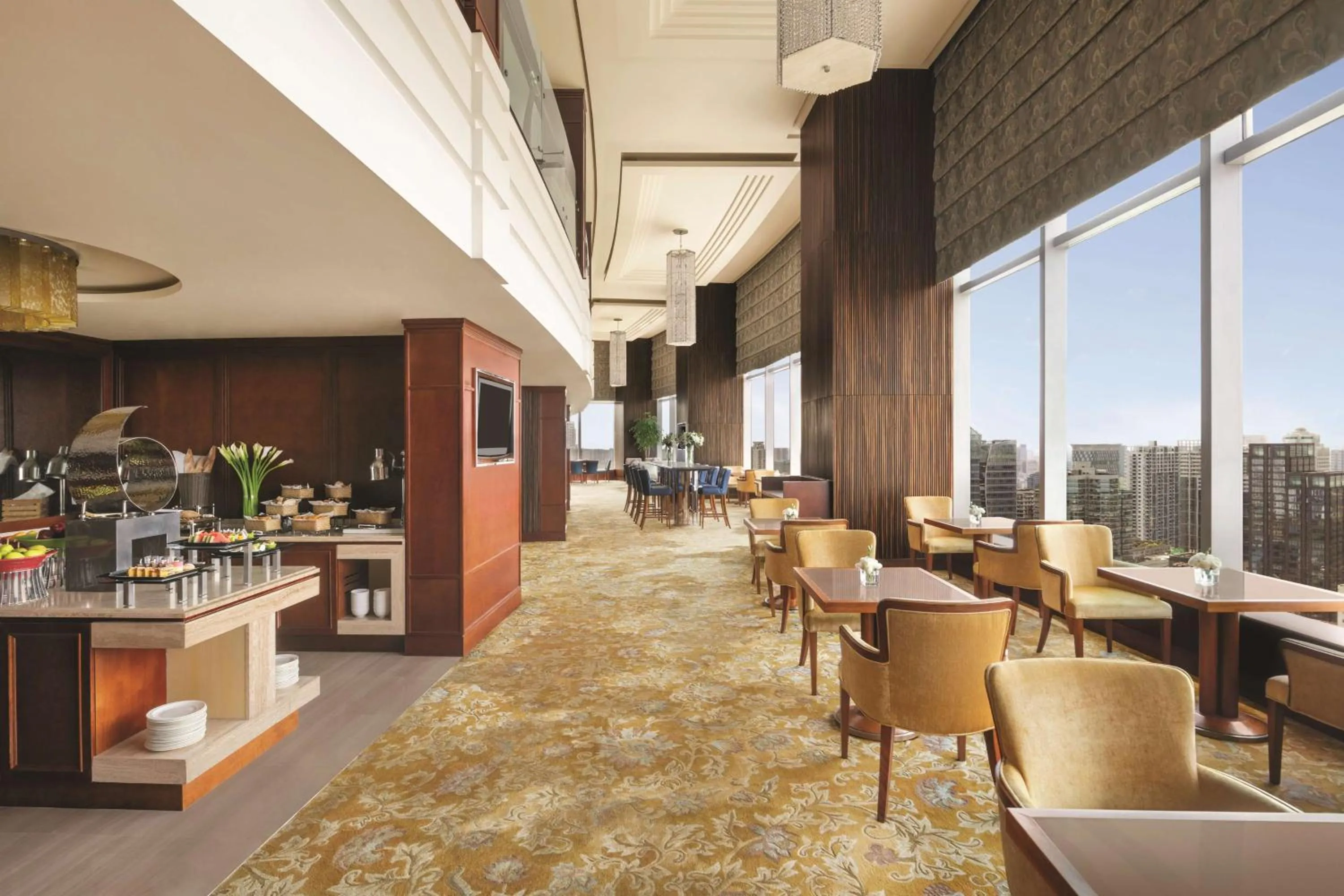 Lounge or bar in Shangri-La Ningbo