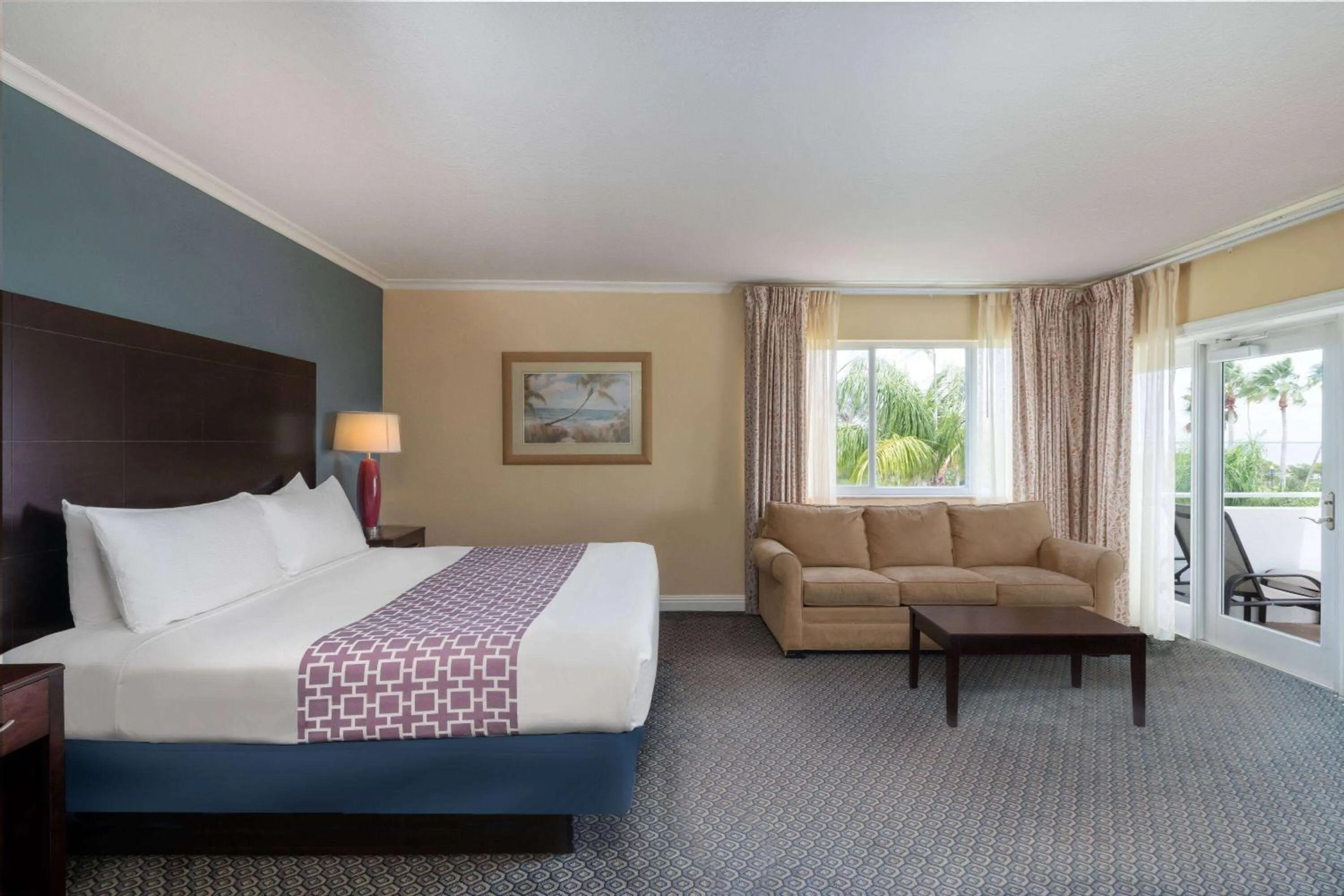 Bed in Safety Harbor Resort & Spa Trademark Collection by Wyndham
