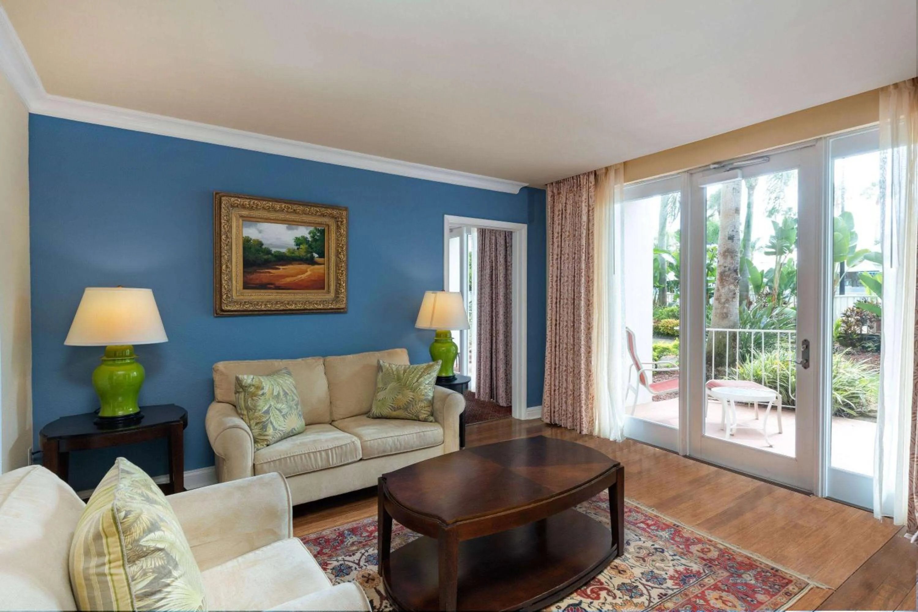 Bed in Safety Harbor Resort & Spa Trademark Collection by Wyndham